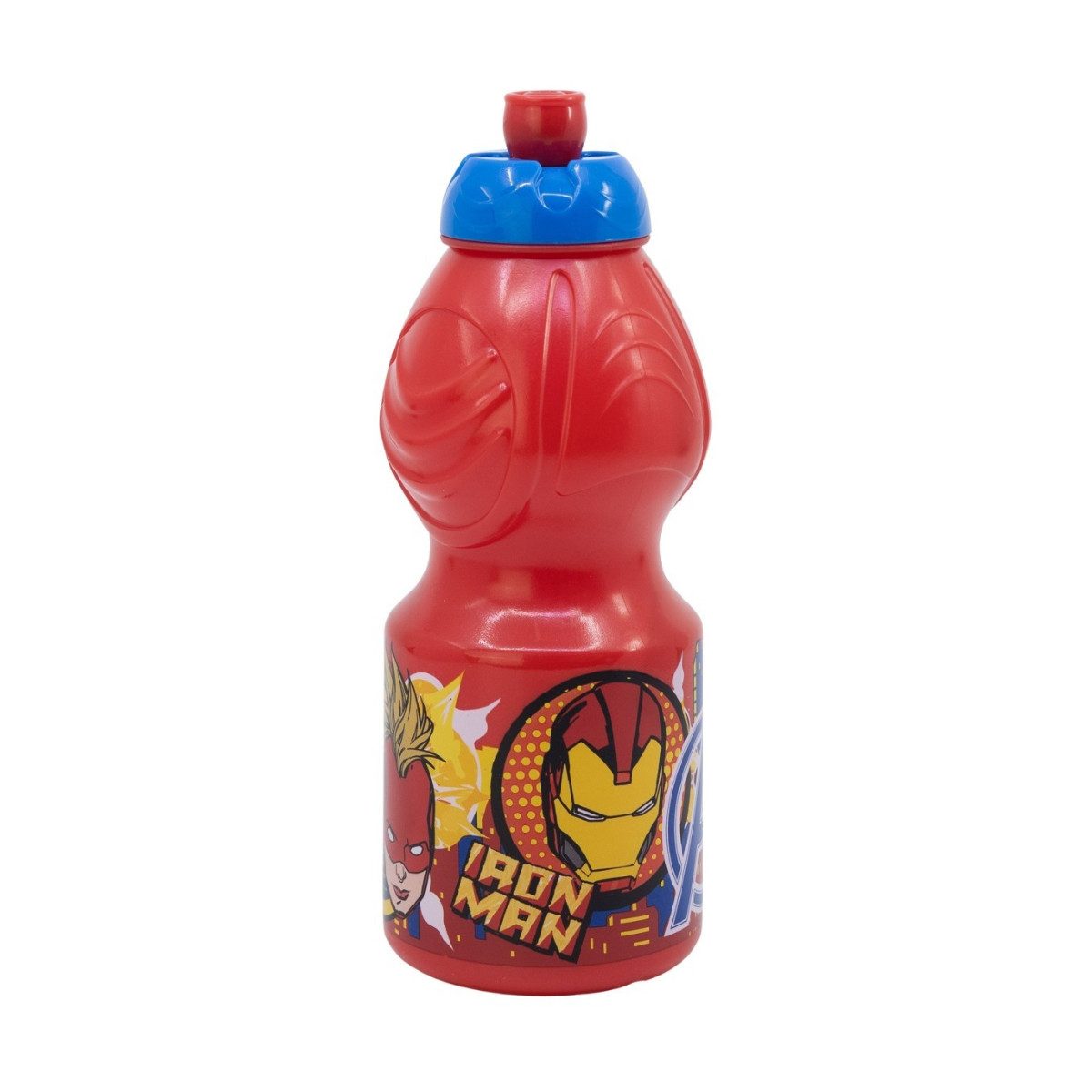 MARVEL Trinkflasche Kindertrinkflasche 400 ml für Schule und Freizeit