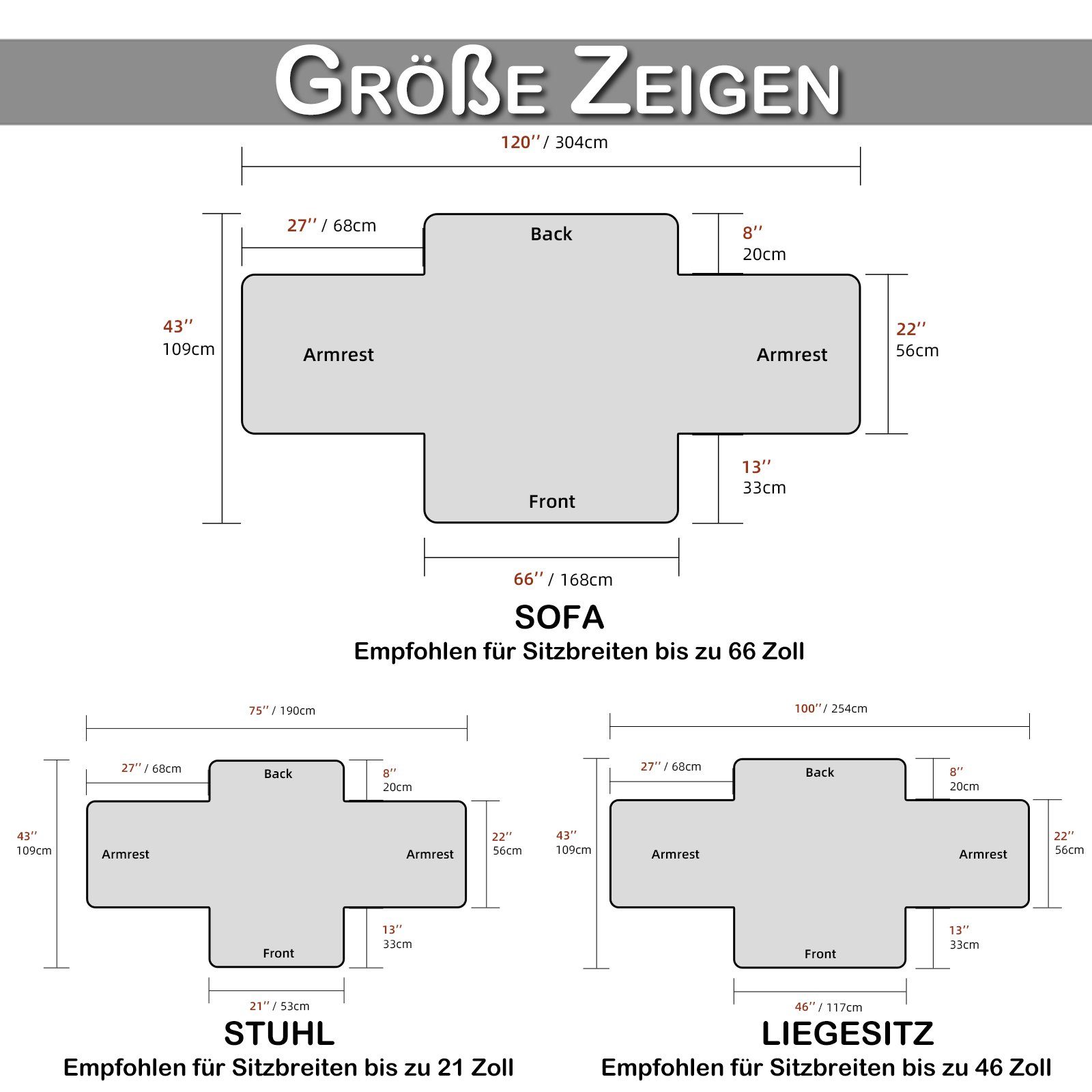 BTTO Sofaschoner Couch Schonbezug 1-,2-,3-Sitzer,Gesteppt Sofabezug,Armlehn günstig online kaufen