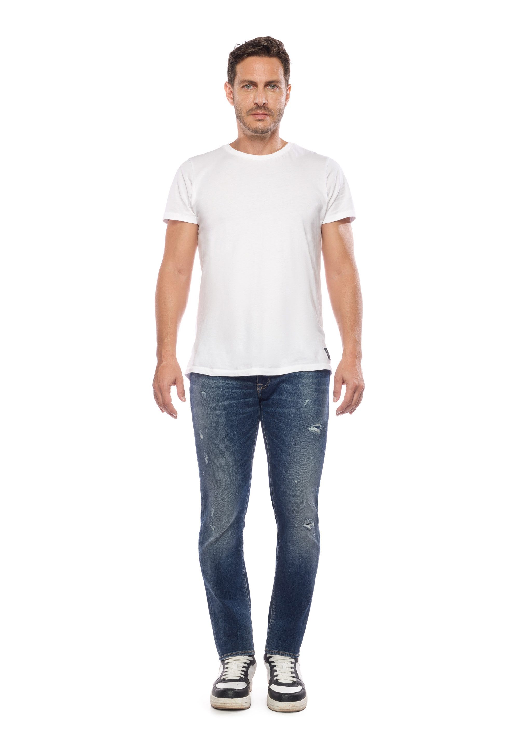 Le Temps Des Cerises Slim-fit-Jeans mit günstig online kaufen
