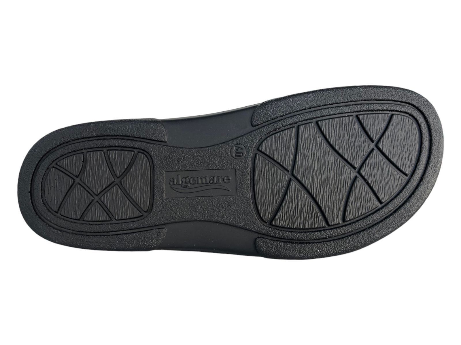 algemare Algemare Herren Filz Pantoffel 8635-8186 blau Hausschuh