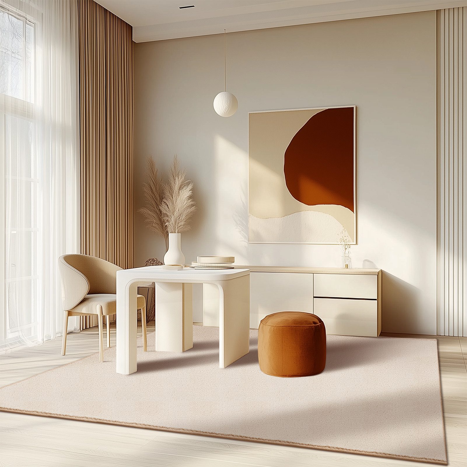 Topfinel Teppich rechteckig, Wohnzimmer Teppich modern günstig online kaufen