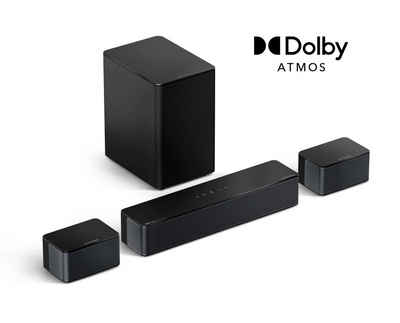 Ultimea Dolby Atmos 5.1 Soundsystem (410 W, 2 Satellitenlautsprecher und kabelloser Subwoofer)