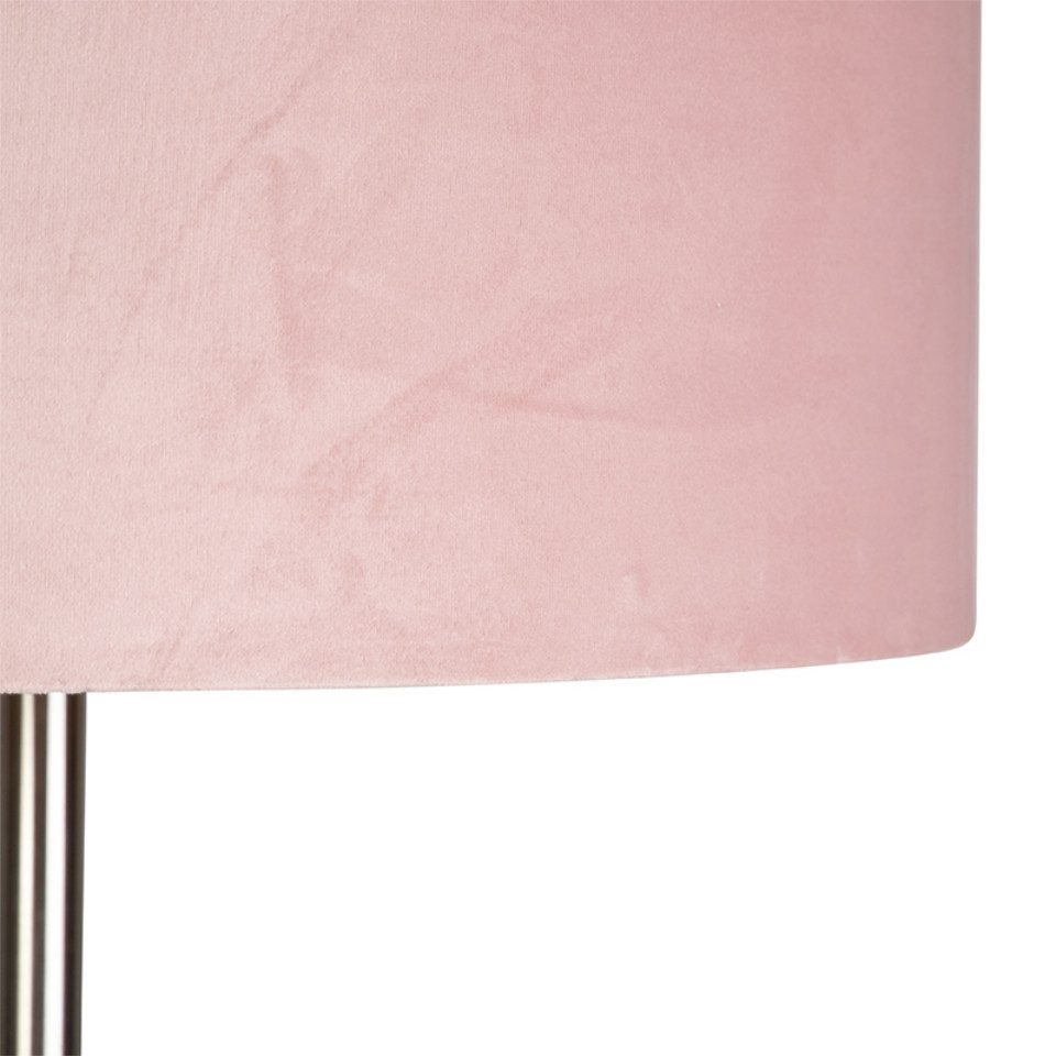 Qazqa Stehlampe Simplo, ohne Leuchtmittel, Warmweiß