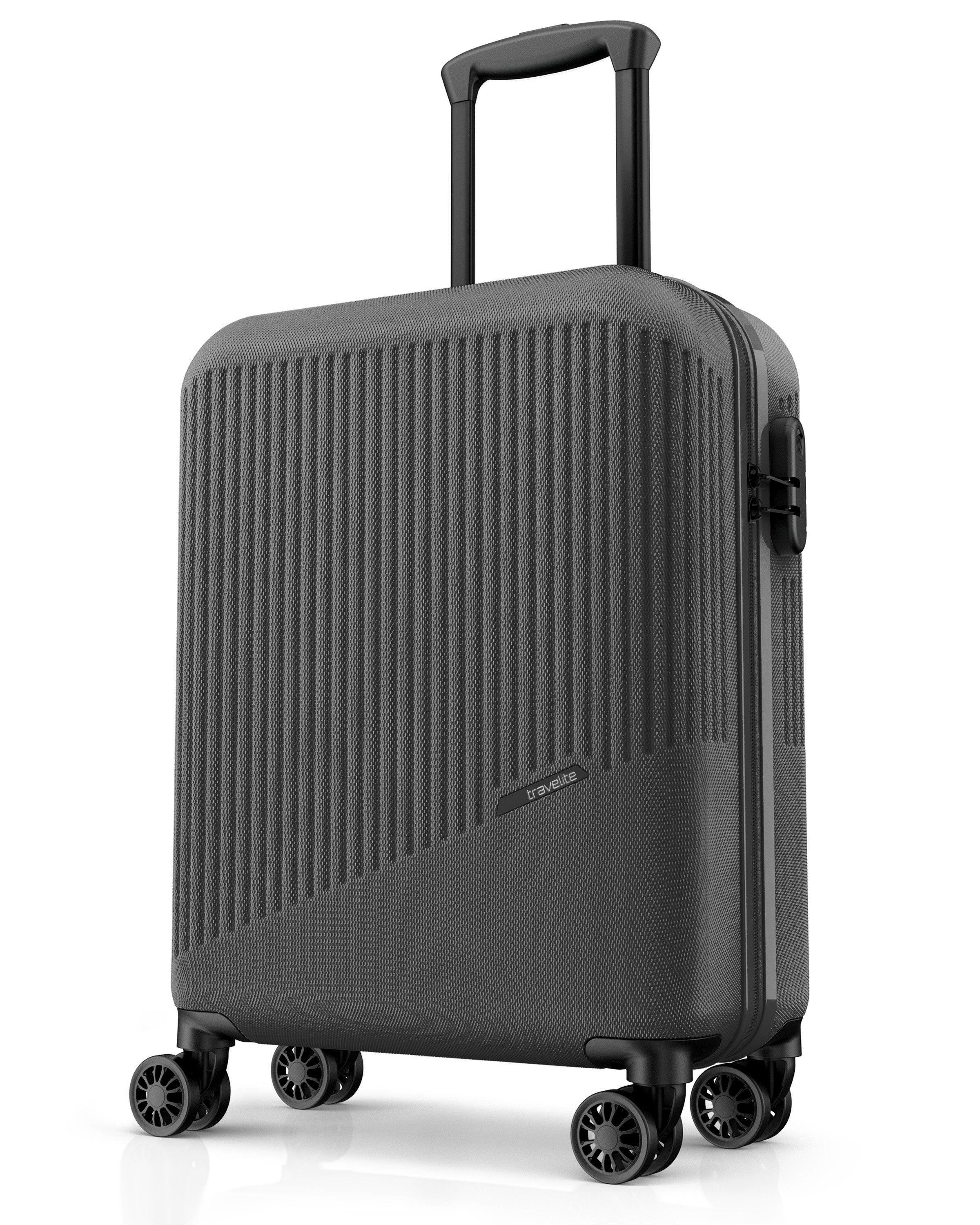 travelite Hartschalen-Trolley BALI Reisekoffer Hartschale, 4 Rollen, TSA-Schloss – robustes Reisegepäck