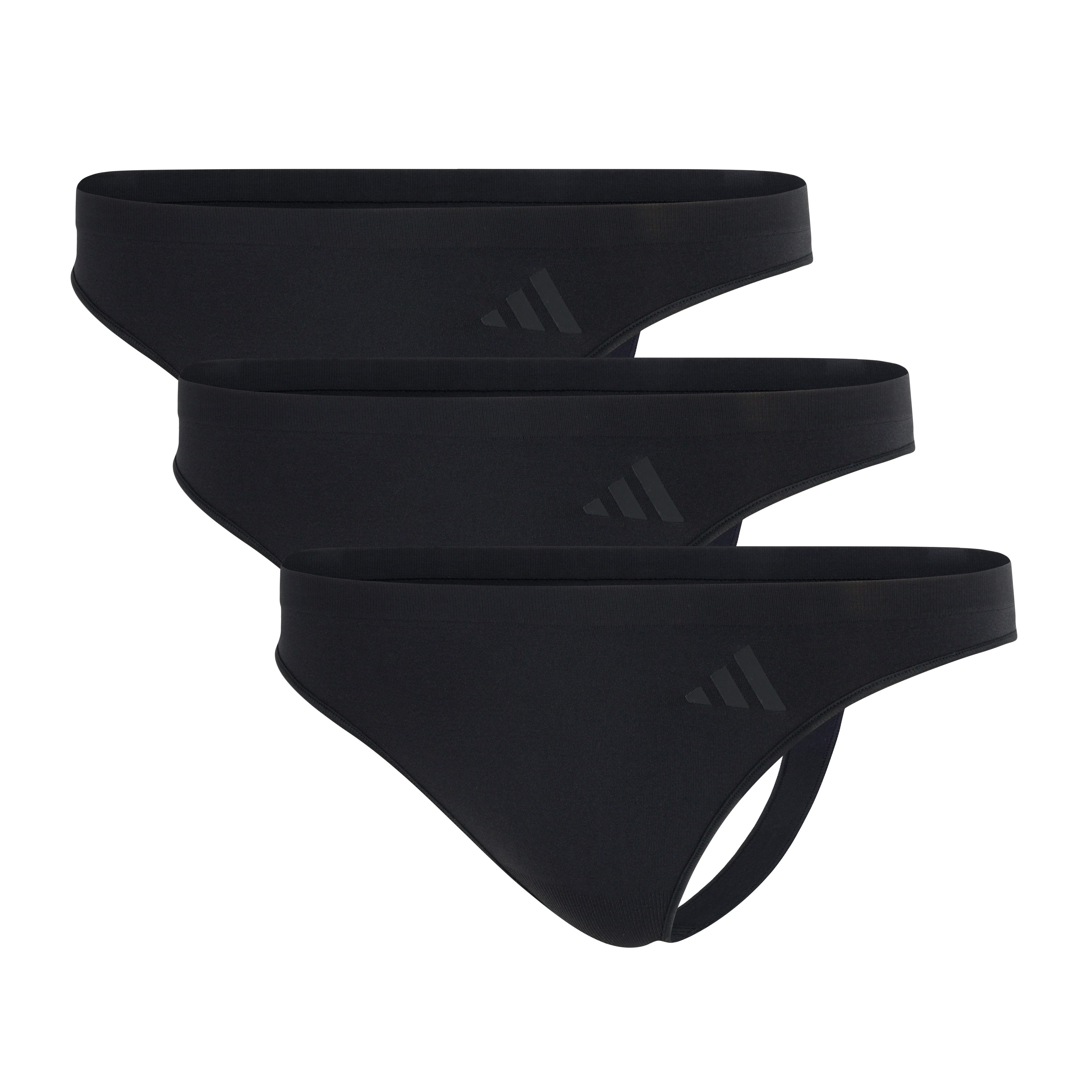 adidas Sportswear Tanga Sport Active Seamless - Packaged Panties (3er Pack) nahtlos, elastisch, weich, bequem, Multipack