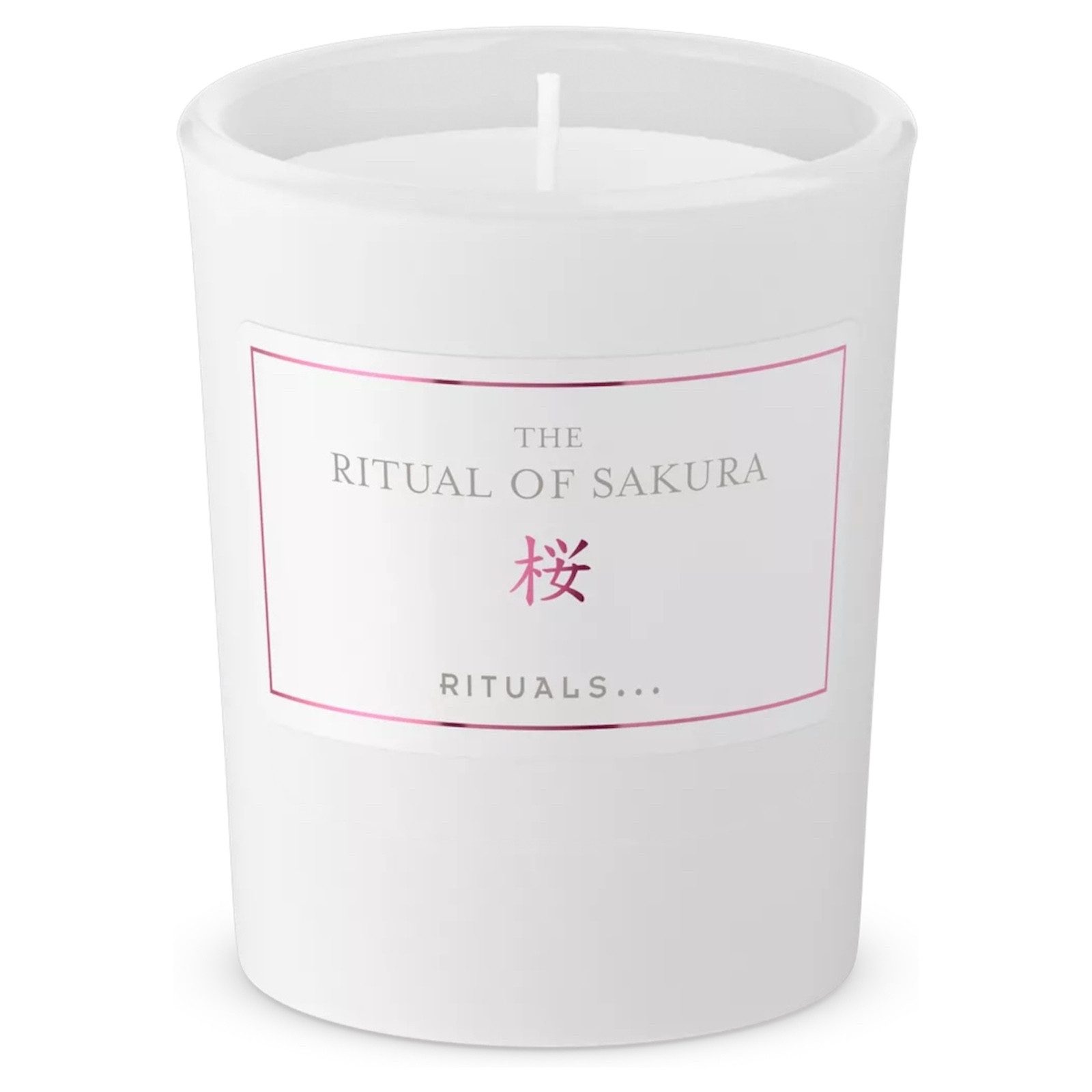 Rituals Duftkerze Mini 25 gr The Ritual of Sakura Candle 25 gr, Eleganter Duft von Kirschblüte und cremiger Reismilch