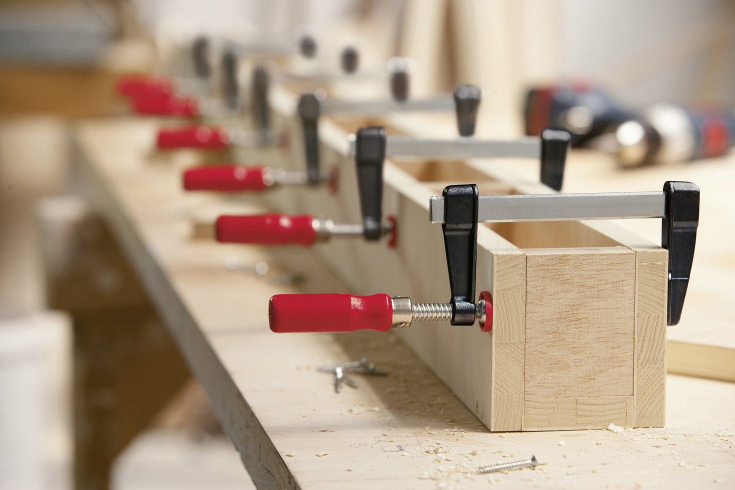 Bessey Schraubzwinge Bessey Druckguss-Zwinge Zink-Druckguss schwarz