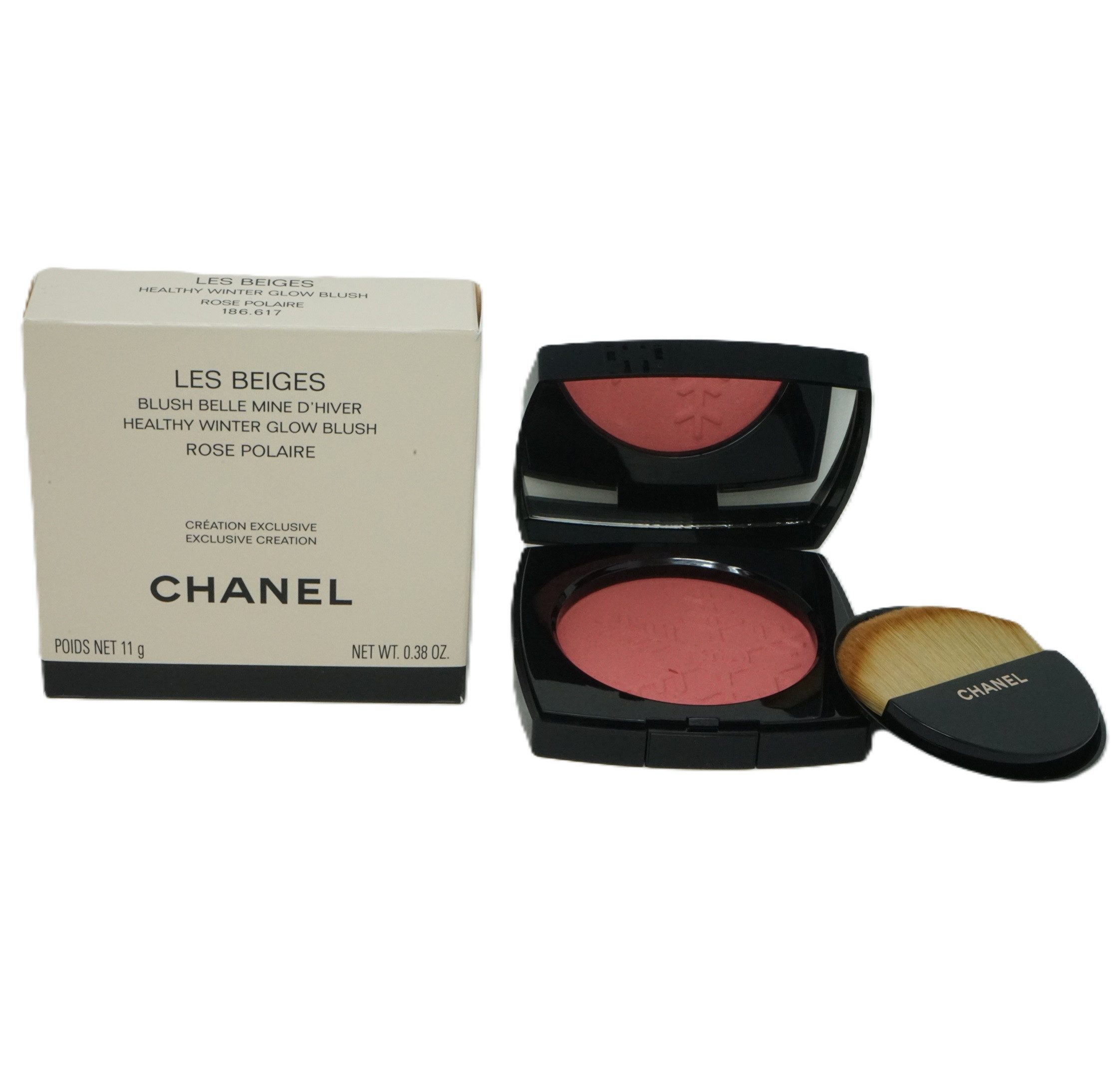CHANEL Rouge Chanel Les Beiges Healthy Winter Glow Blush 11 g 186.617 Rose Polaire