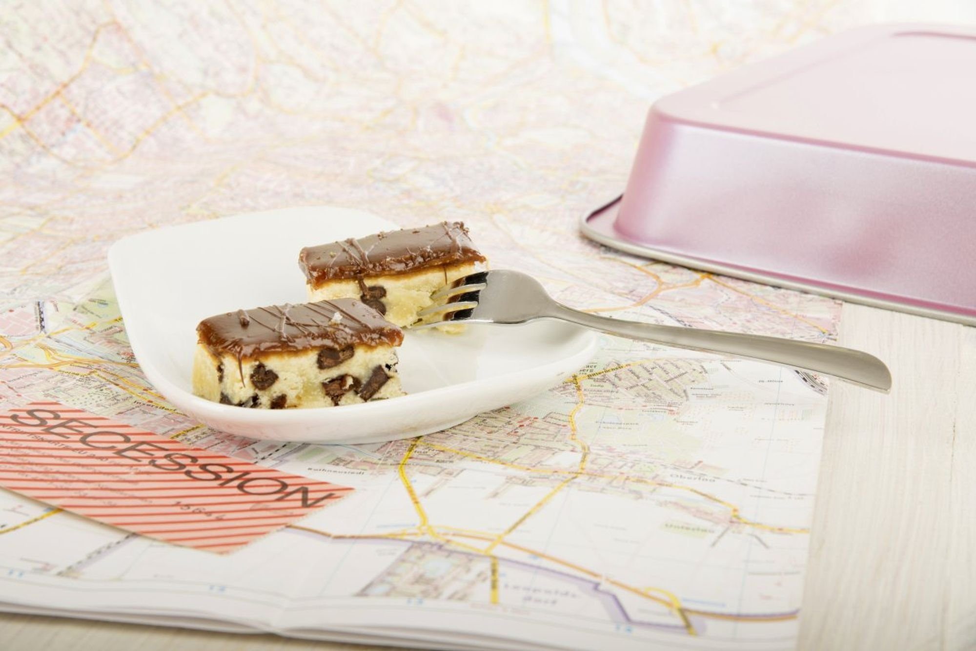 Zenker Backform Brownieform Brownie Backform Backblech 27x26cm Rosa Creative Studio