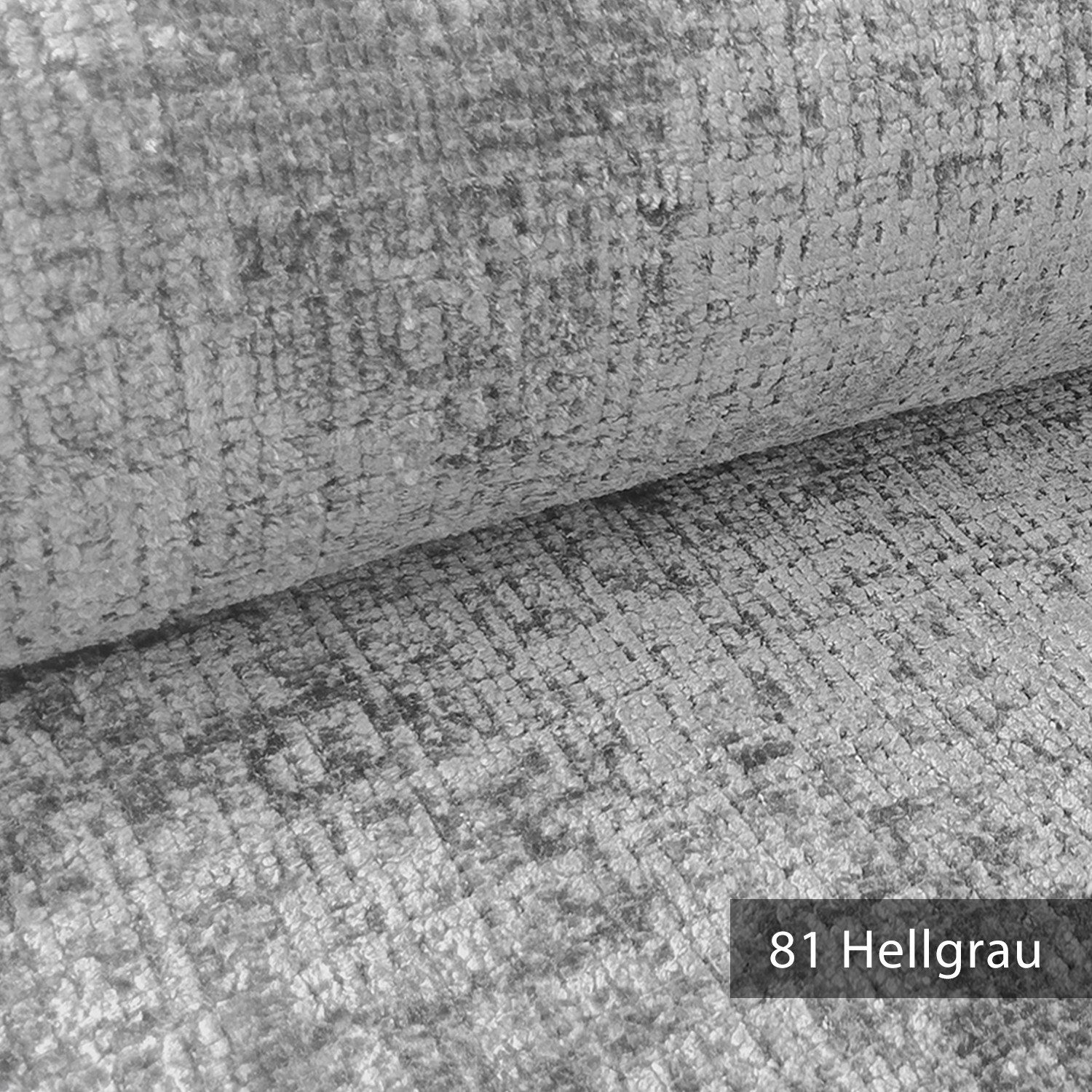 novely® Stoff CRETA Chenille-Stoff Polsterstoff Möbelstoff Bezugsstoff, Meterware, 1lfm
