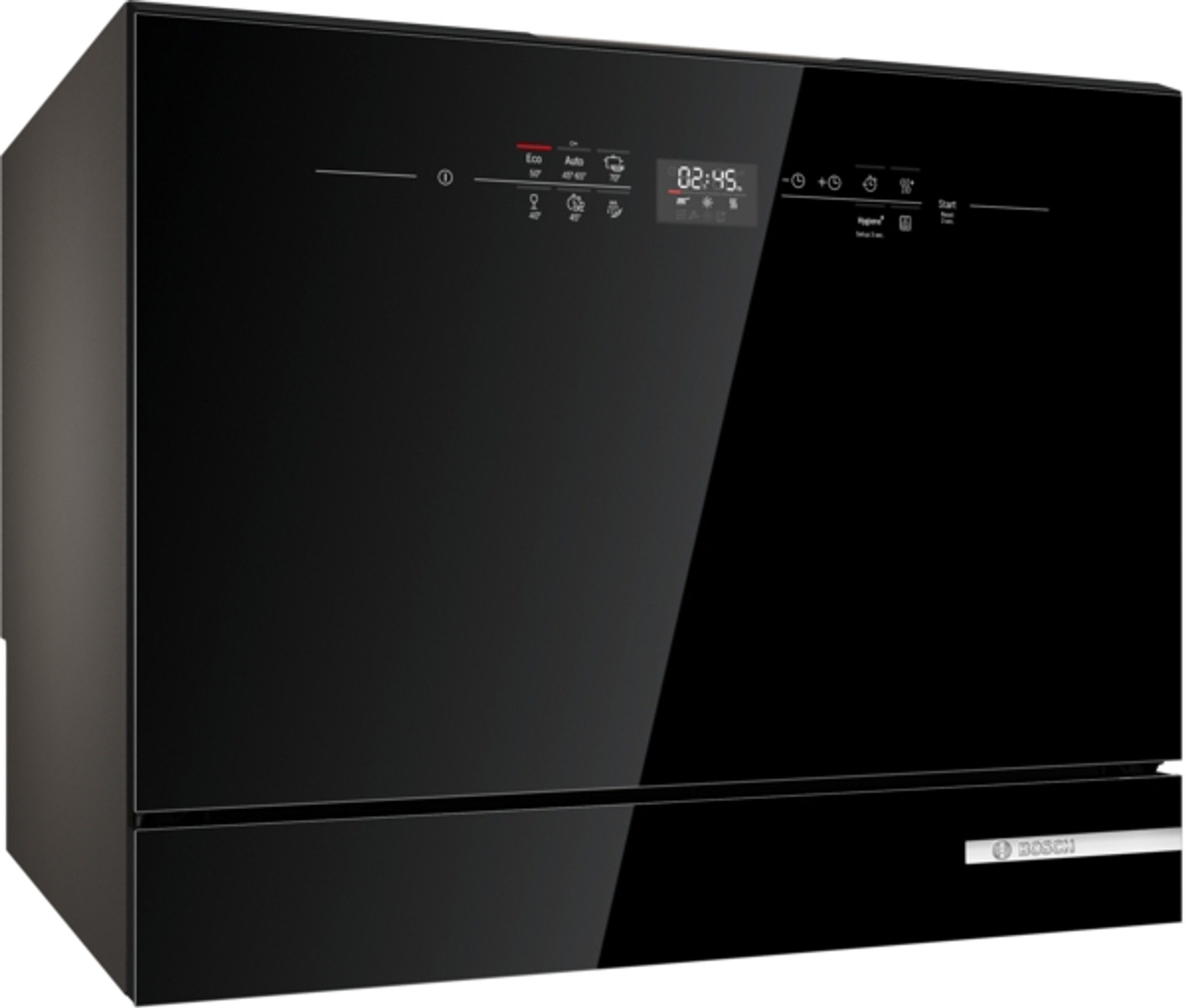 BOSCH Standgeschirrspüler SKS6ITB00E, 8 l, 6 Maßgedecke, Dosier Assistent, Eco Silence Drive, Tassenetageren