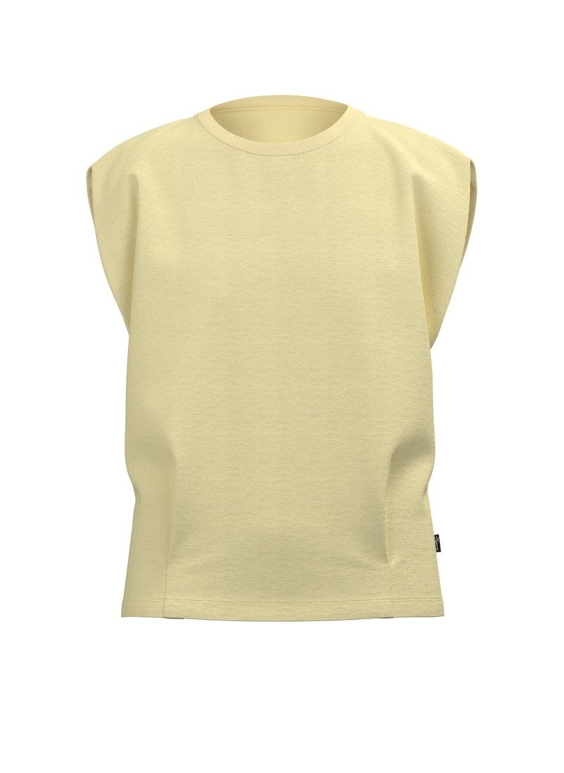 Trigema T-Shirt TRIGEMA T Shirt mit modischen Falten (1-tlg)