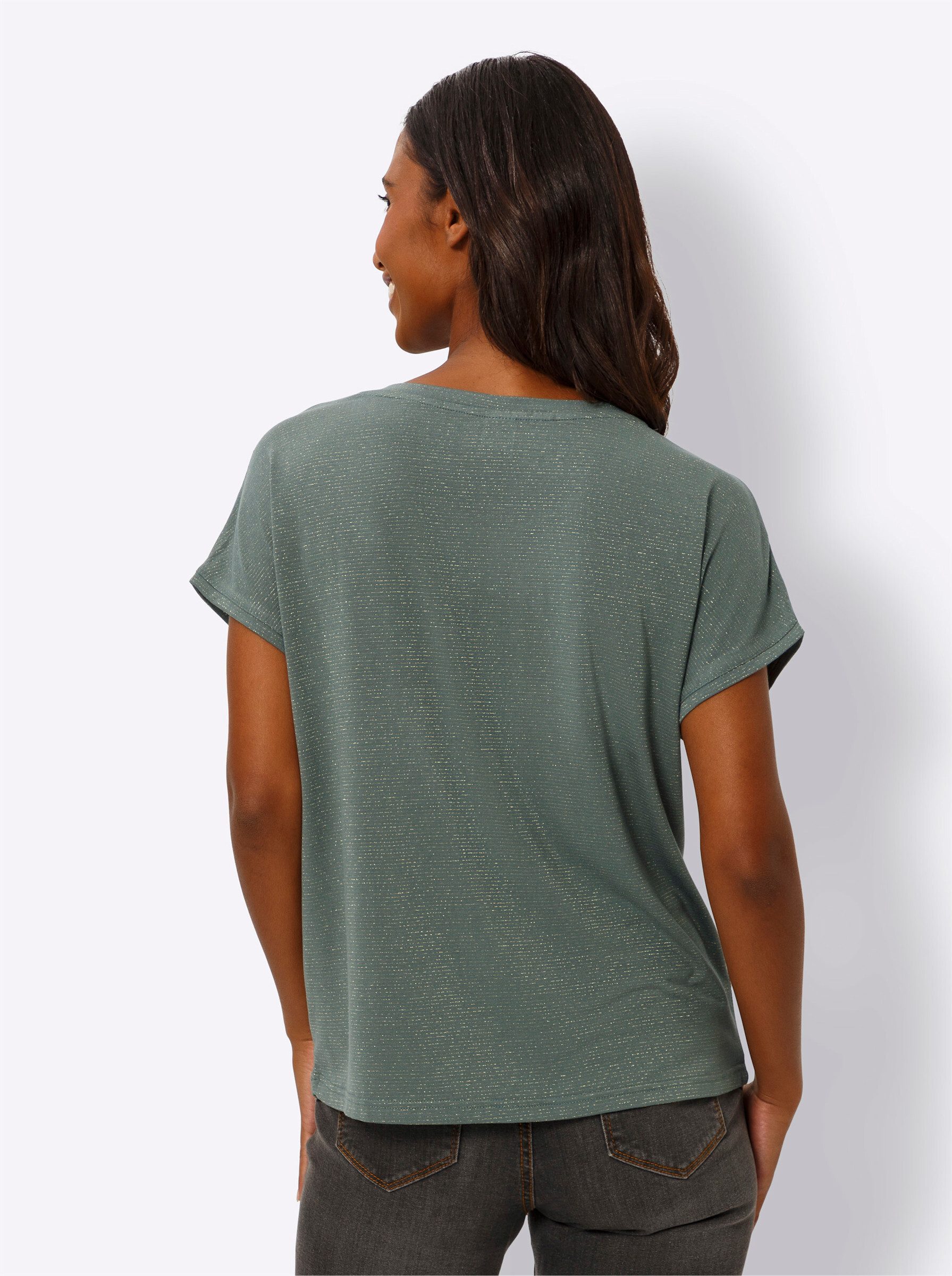 heine T-Shirt Rundhalsshirt . günstig online kaufen