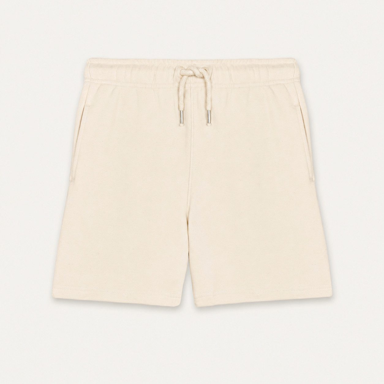 Sitztgut Sweatshorts Kinder Sweatshorts aus Bio-Baumwolle (1-tlg) Elastikbund mit Kordelzug und drei Taschen