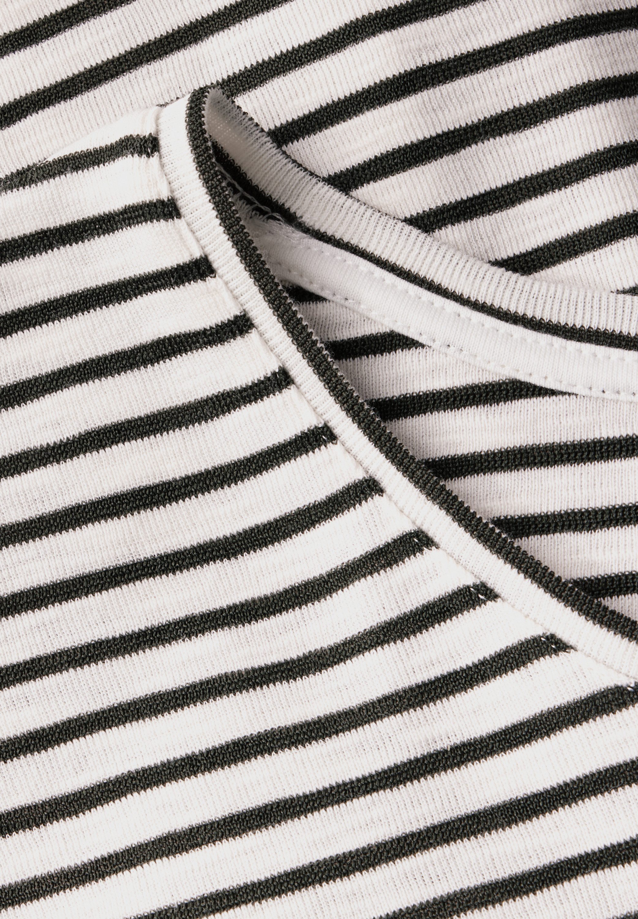 STREET ONE STUDIO Rundhalsshirt mit Rundhalsausschnitt