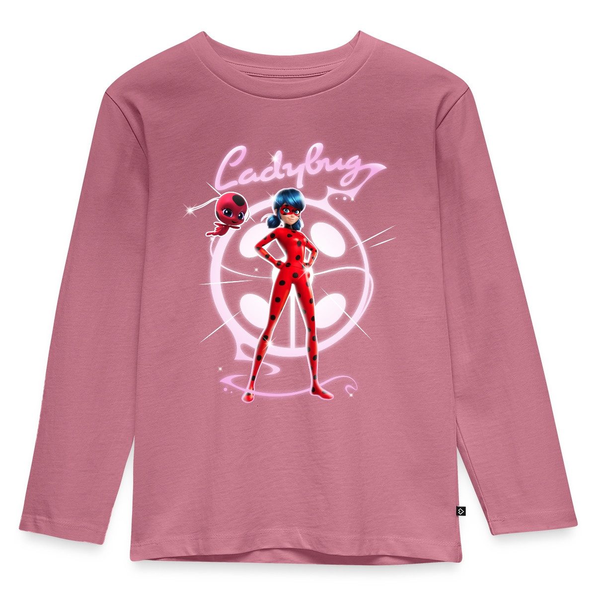 T-Shirt Miraculous Ladybug Mit Tikki Kinder Premium Langarmshirt