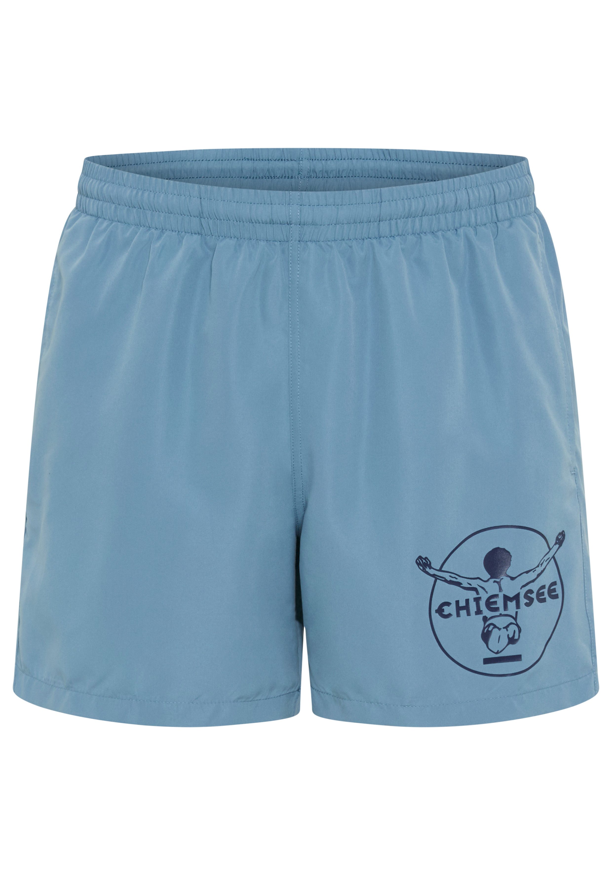 Chiemsee Badeshorts Swim Shorts Jadeite aus Baumwolle und Polyester, bequeme Passform, sportliche Schnittform