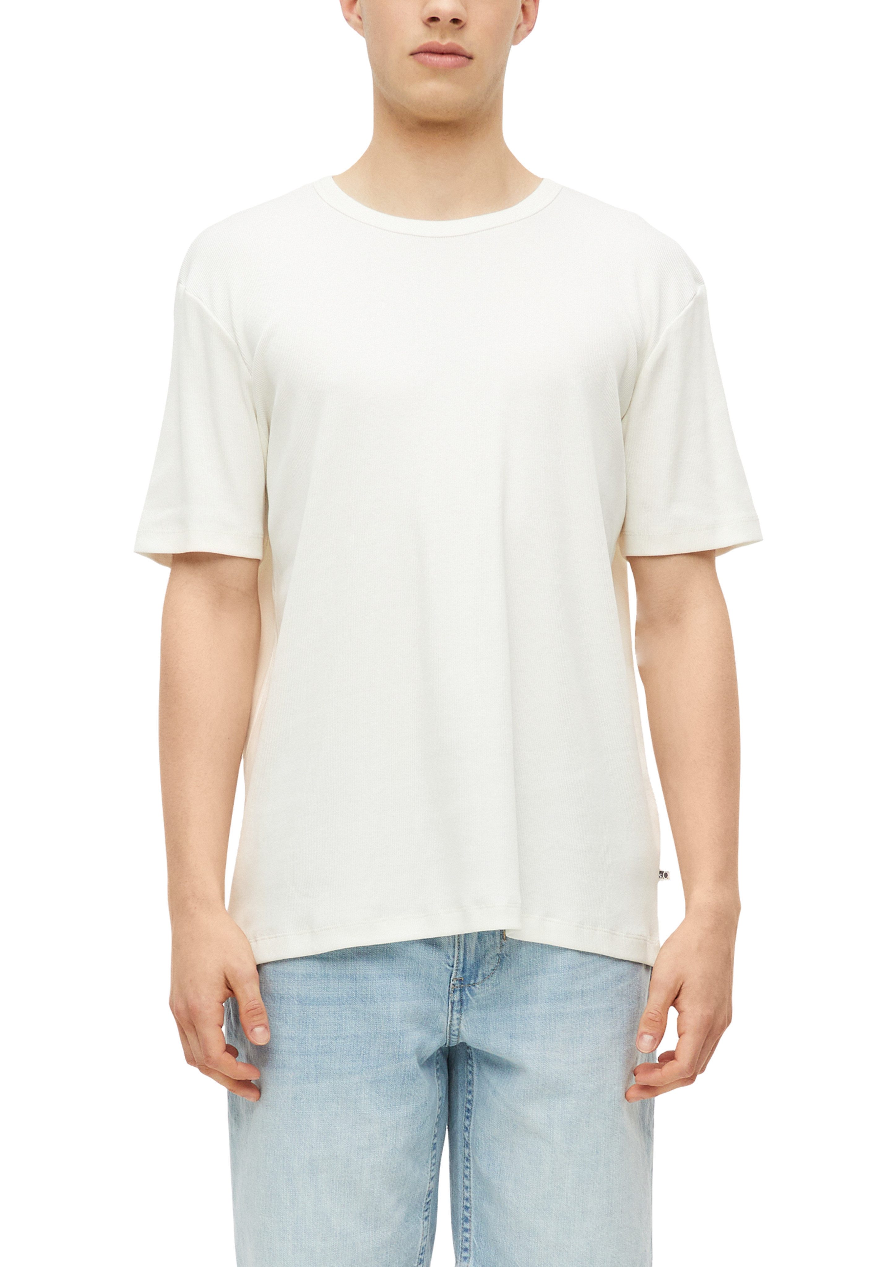 s.Oliver Kurzarmshirt Sommershirt mit Stretch / unifarben