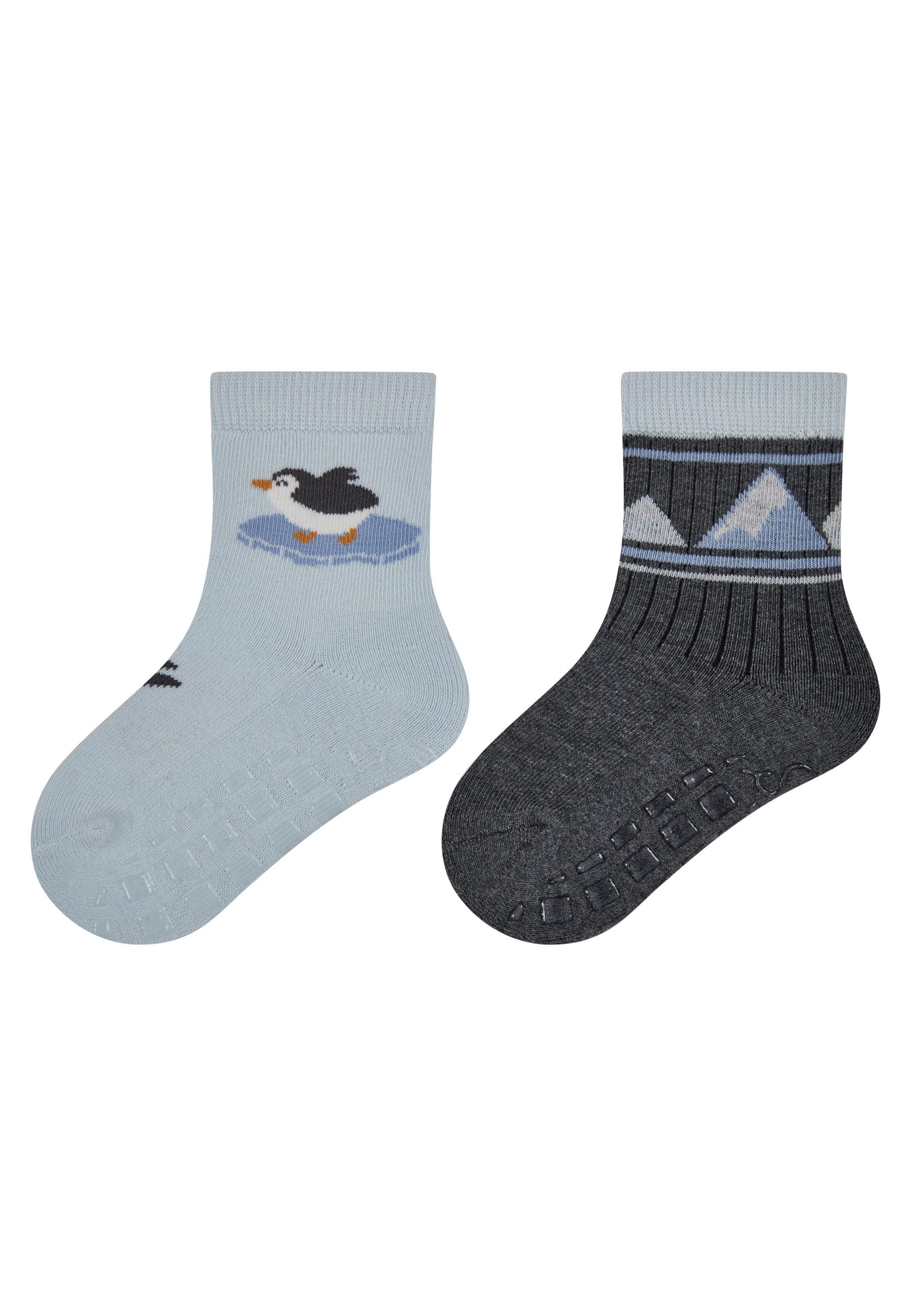 Sterntaler® ABS-Socken ABS Socken 2er-Pack Pinguin (2-Paar, 2er-Pack)