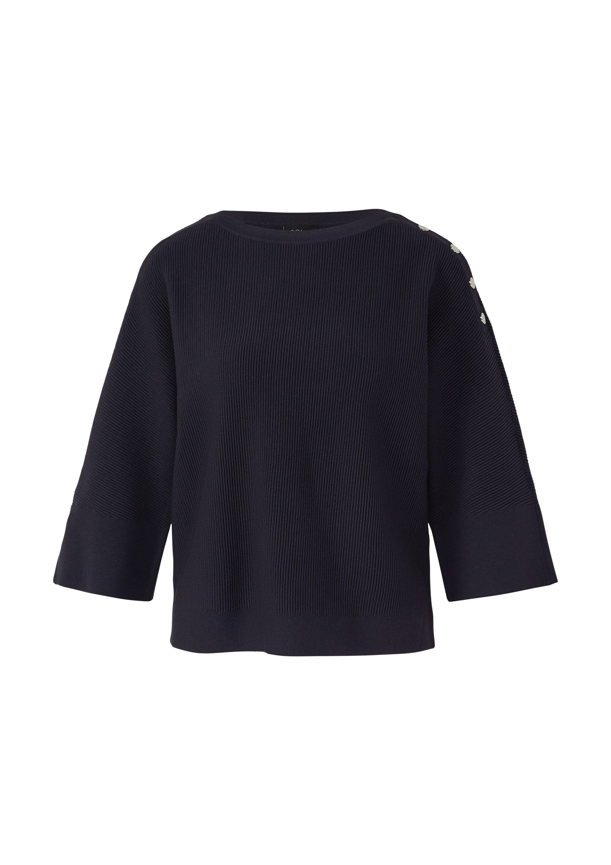 s.Oliver 3/4 Arm-Pullover Strickpullover Strukturierter Pullover im Relaxed günstig online kaufen