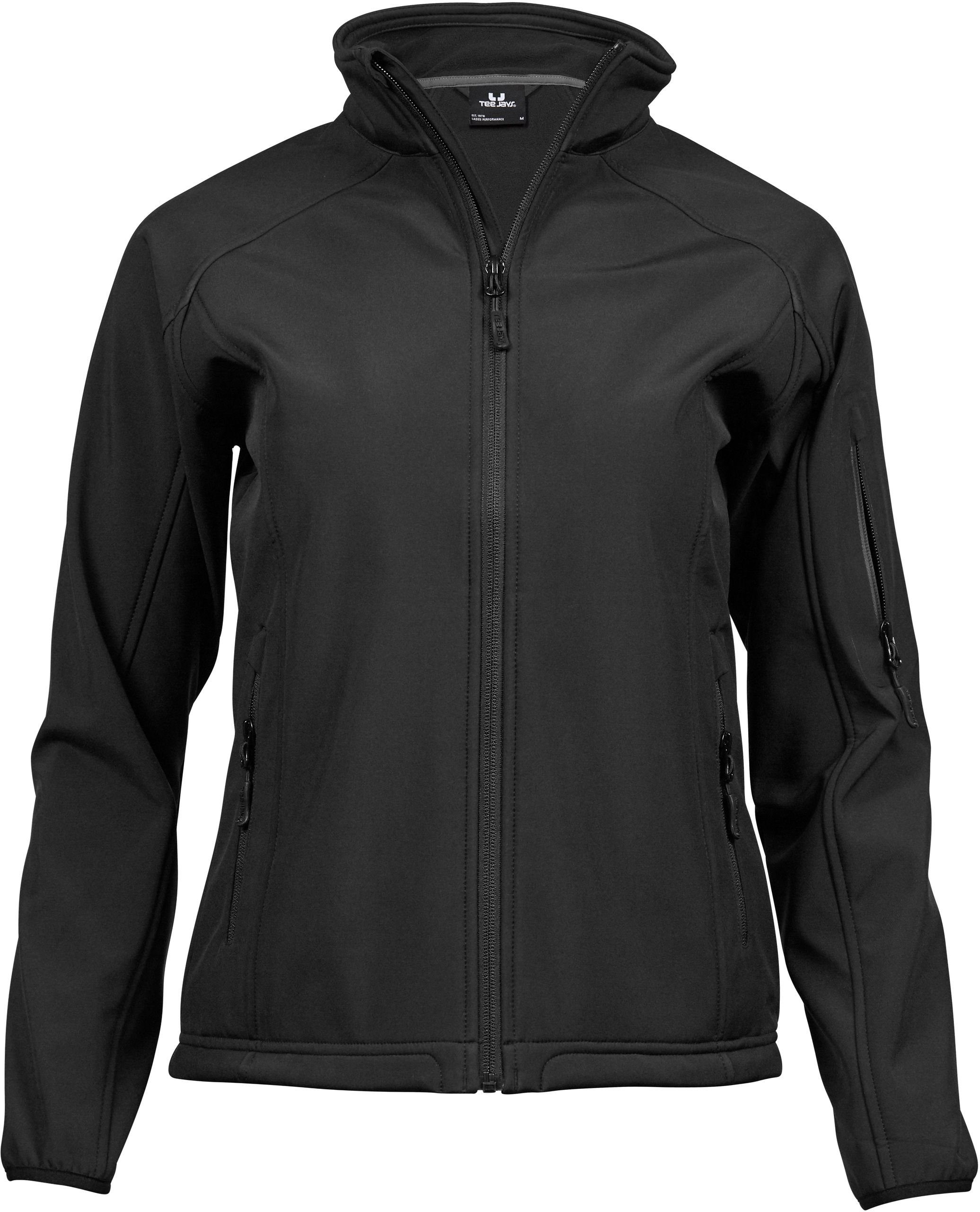 Tee Jays Softshelljacke 9511 Damen 3-Lagen Softshell Jacke Black | Übergangsjacken