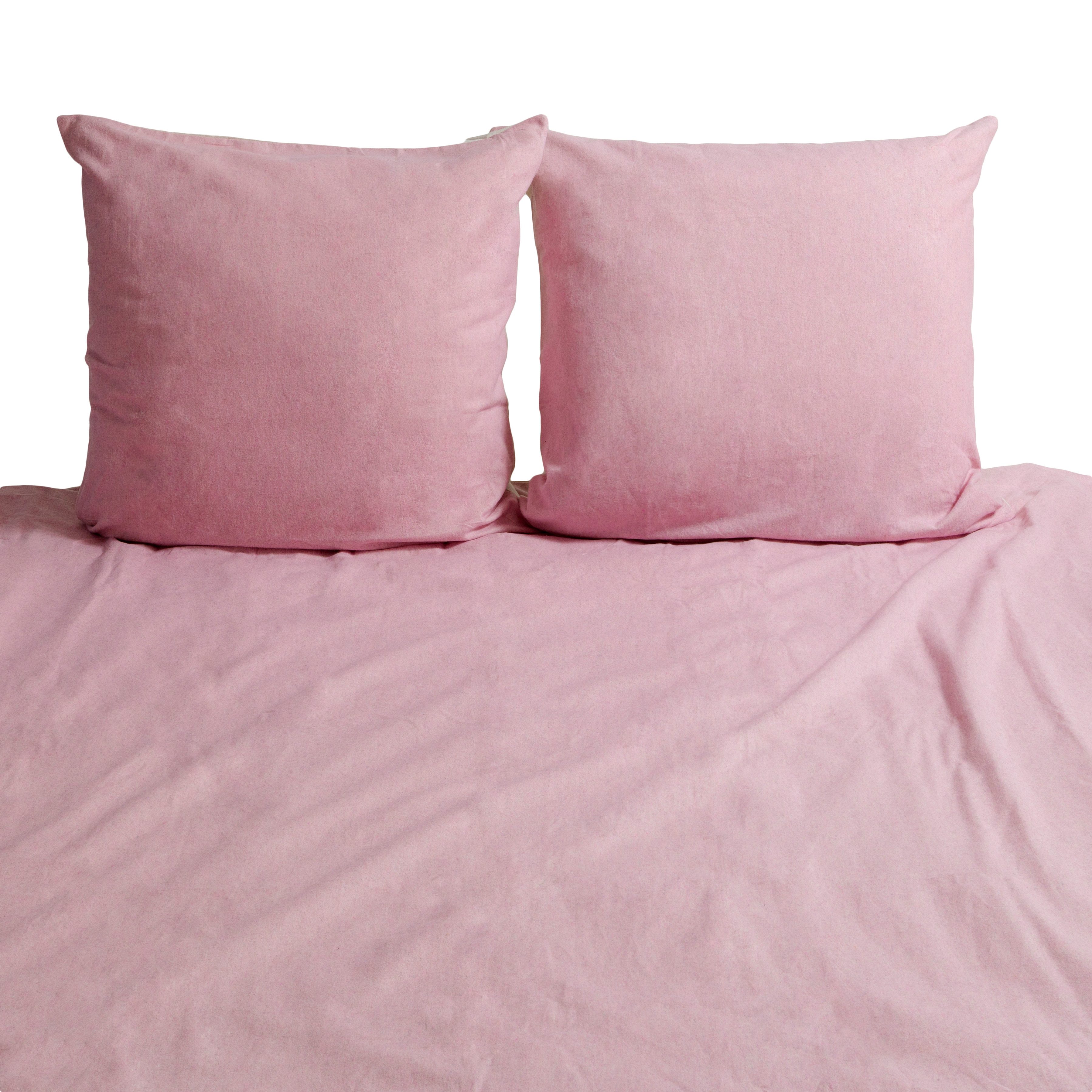 Wolkenfeld Постільна білизна Wolkenfeld Flanell Winterbettwäsche 135x200cm, 155x220cm & Übergrößen, Flanell, 2 teilig, Flauschige Flanell Winterbettwäsche inkl Kissenbezüge 40x80 oder 80x80