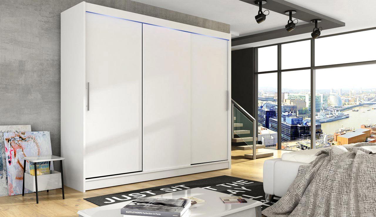 MIRJAN24 Kleiderschrank Aston II (mit Schiebetüren, günstig online kaufen