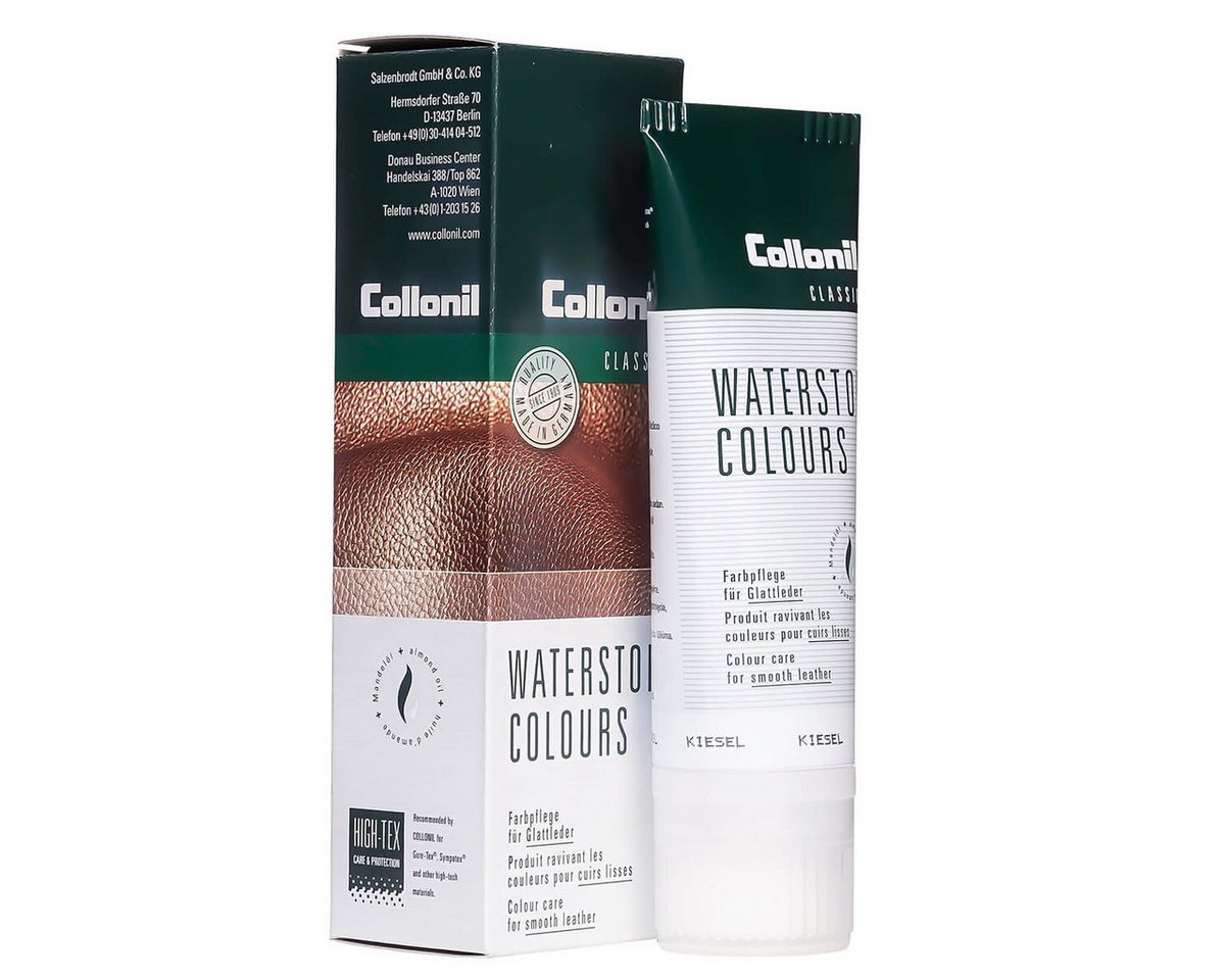 Thumbnail - Collonil Waterstop Colours - Farbige Pflege- und Imprägniercreme für Glattleder Schuhcreme