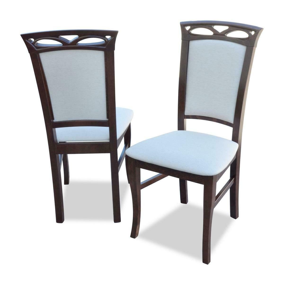Stühle Lehn Sitz Stuhl Garnitur Set Designer 8x Stuhl, Polster Esszimmer JVmoebel Komplett K12