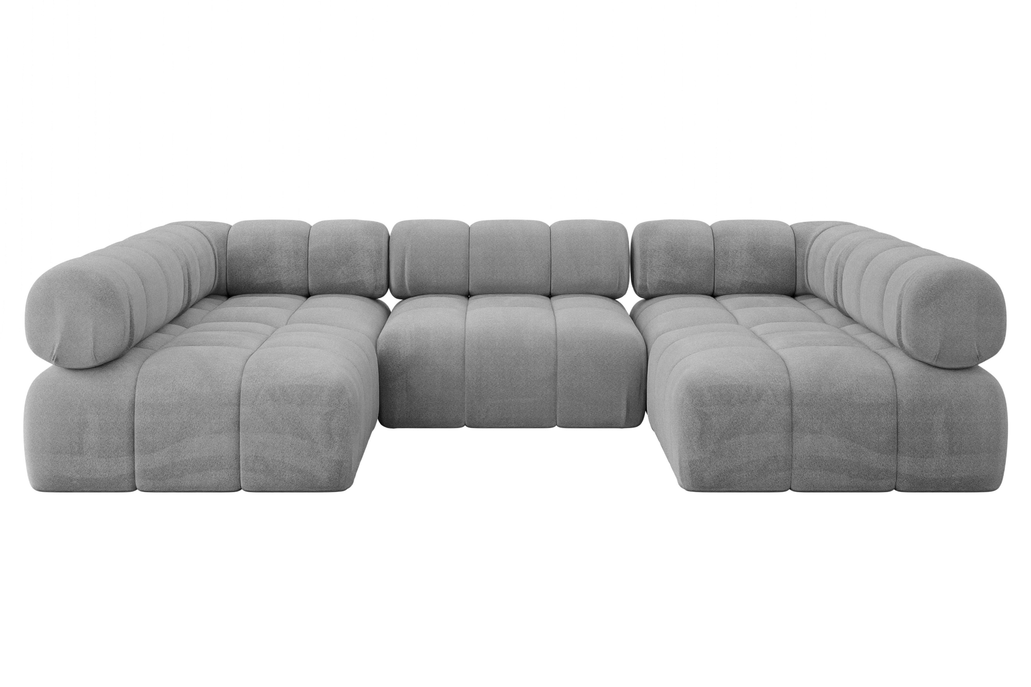 ALTDECOR Wohnlandschaft Garvo-U1, Corner Sofa U-Form günstig online kaufen