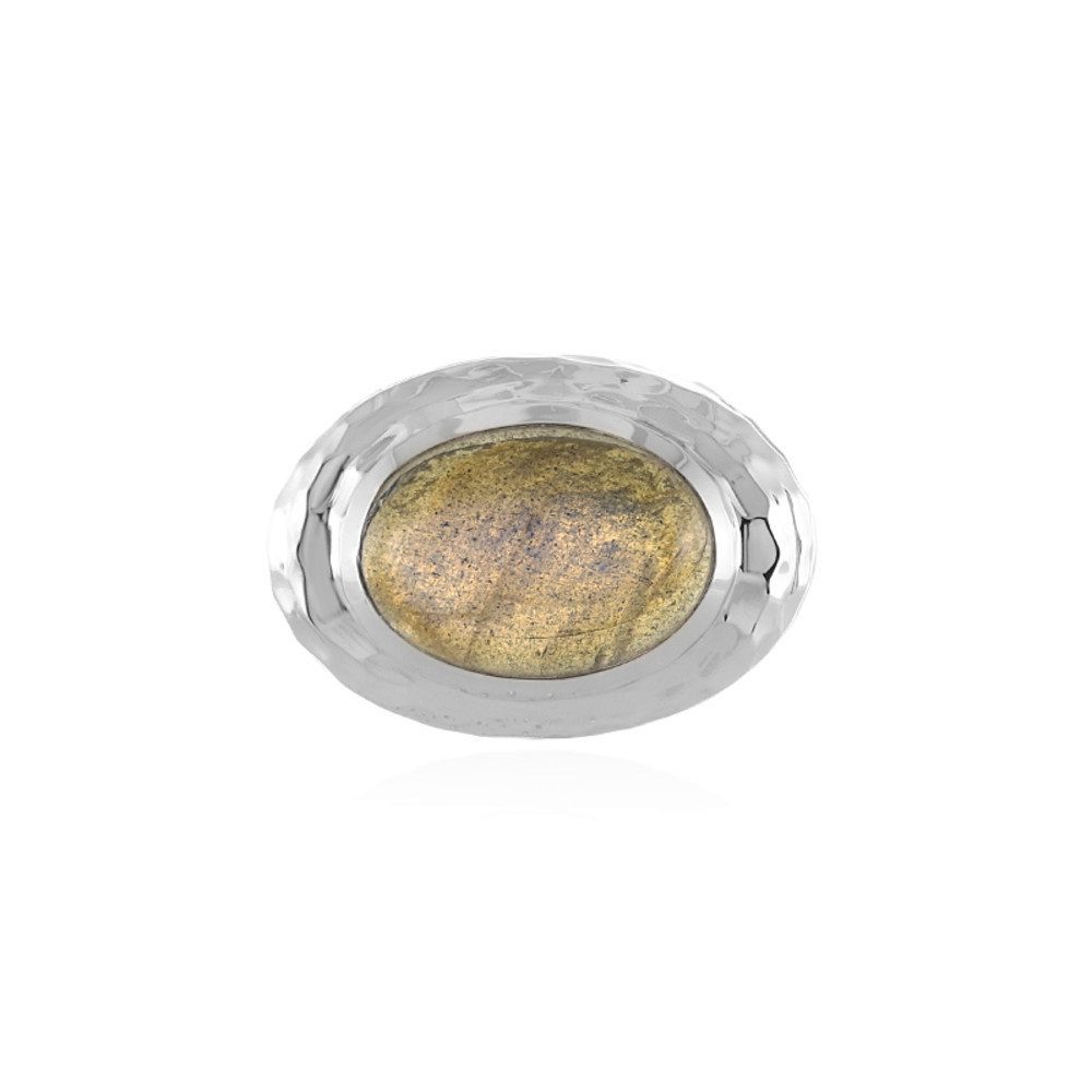 Cavill Kettenanhänger Labradorit Ring 6,18 ct aus Sterlingsilber, platinierter Echtschmuck (1-tlg)