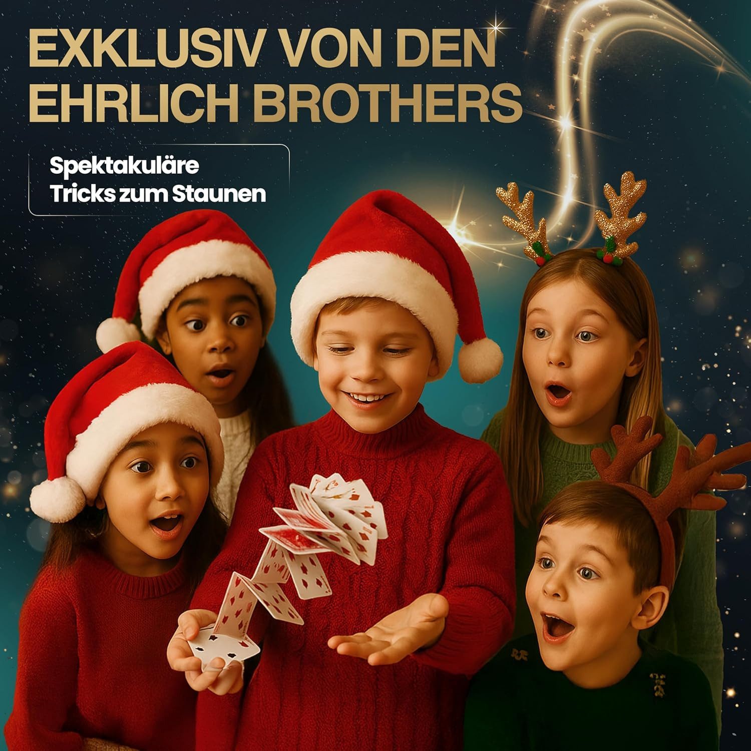 Clementoni® Spielzeug-Adventskalender Ehrlich Brothers - Weihnachtskalender günstig online kaufen