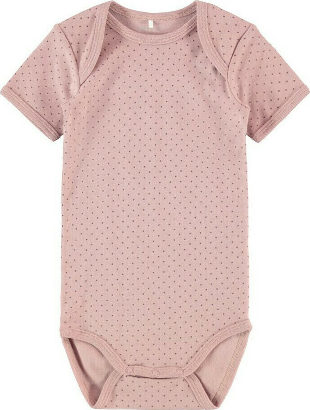 Name It Kurzarmbody NAME IT NBFBODY 3P SS Black Plum DOTS NOOS – Bild 5 von 5