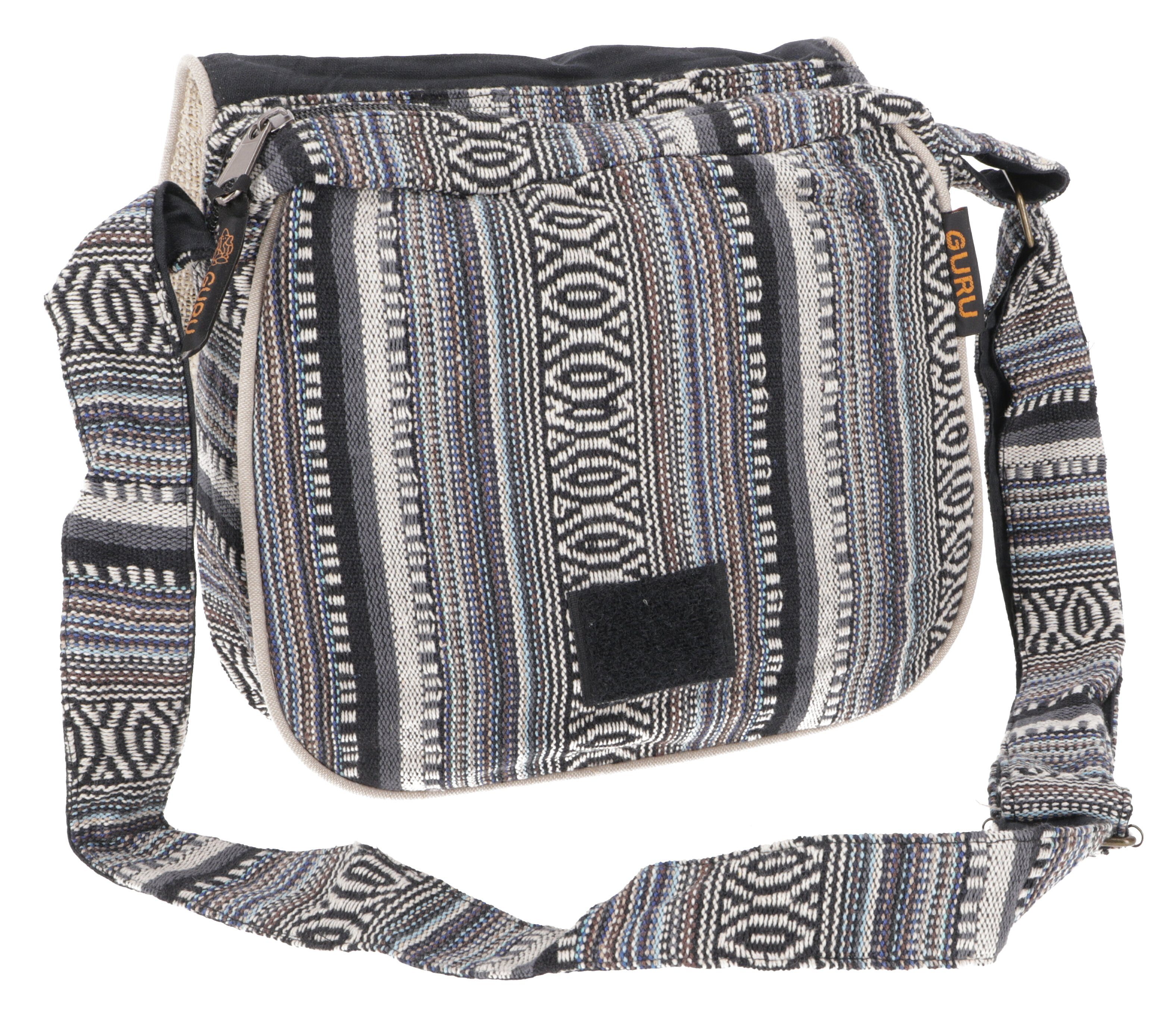 Guru-Shop Schultertasche Boho Schultertasche aus Nepal, günstig online kaufen
