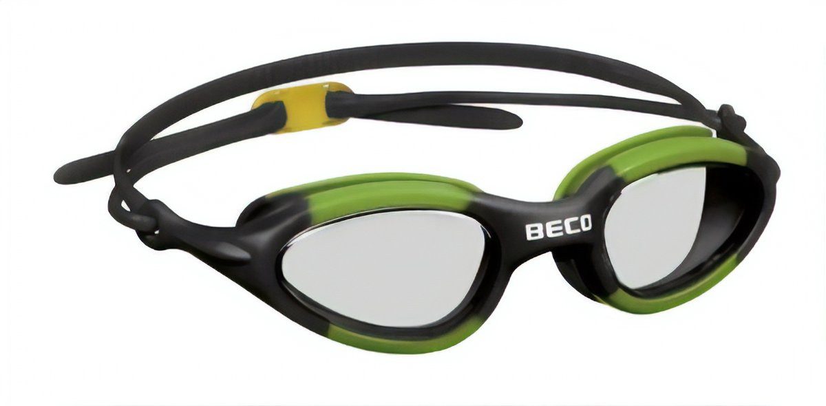 Beco Schwimmbrille Atlanta Unisex Schwarz/Grün, (1-St)