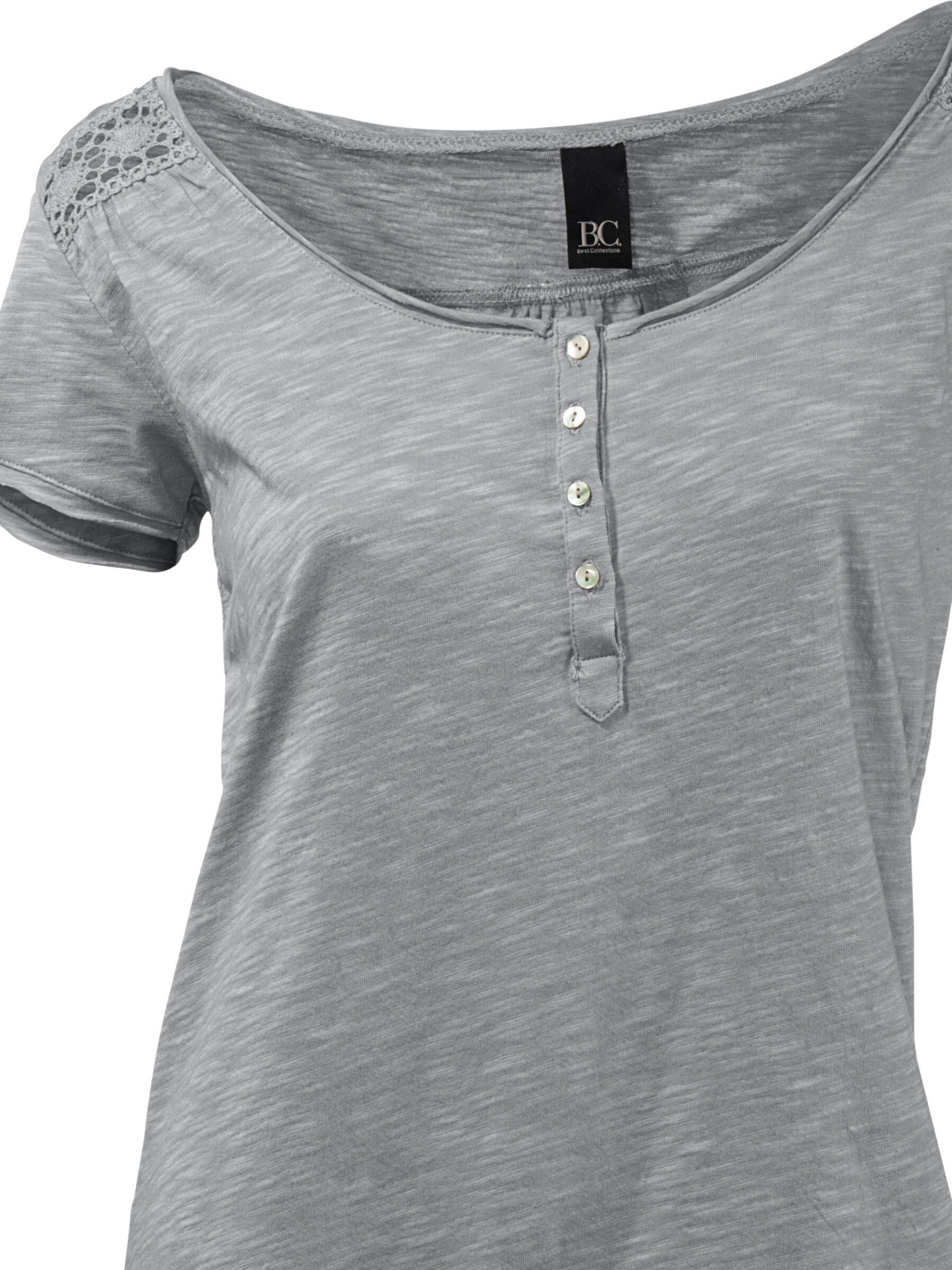 heine T-Shirt Rundhals-Shirt Kurzarm
