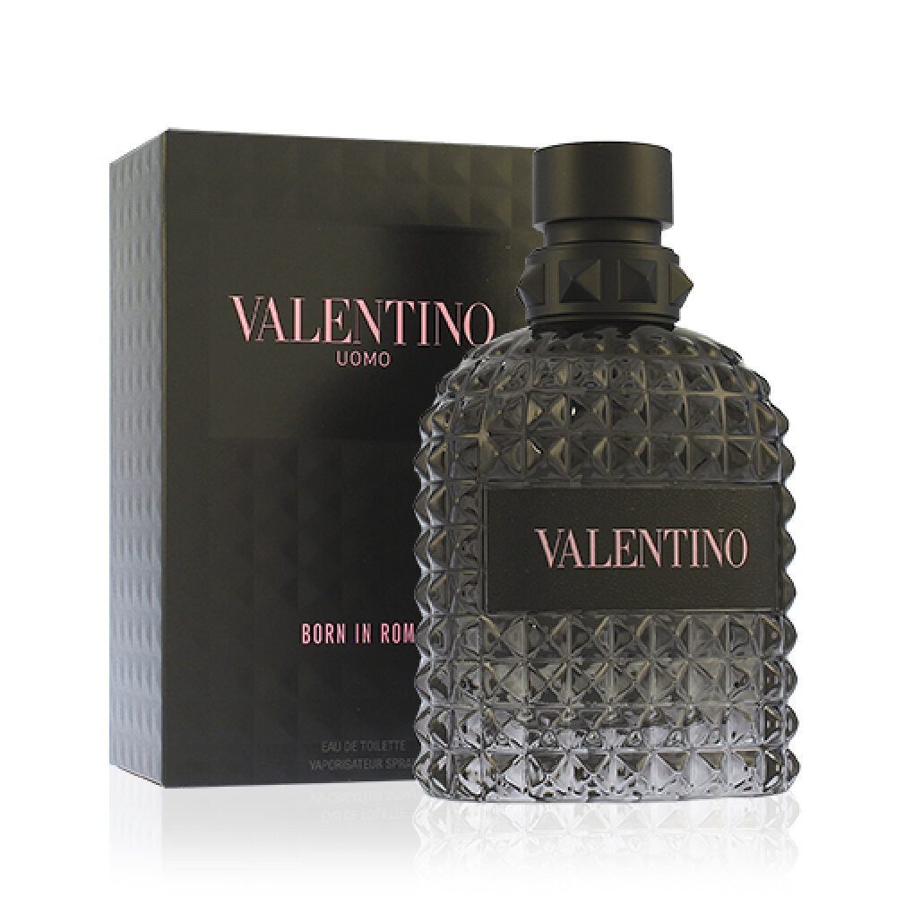 Valentino Eau de Toilette Born in Roma Uomo, Glasflakon, Parfüm EDT, Herrenduft