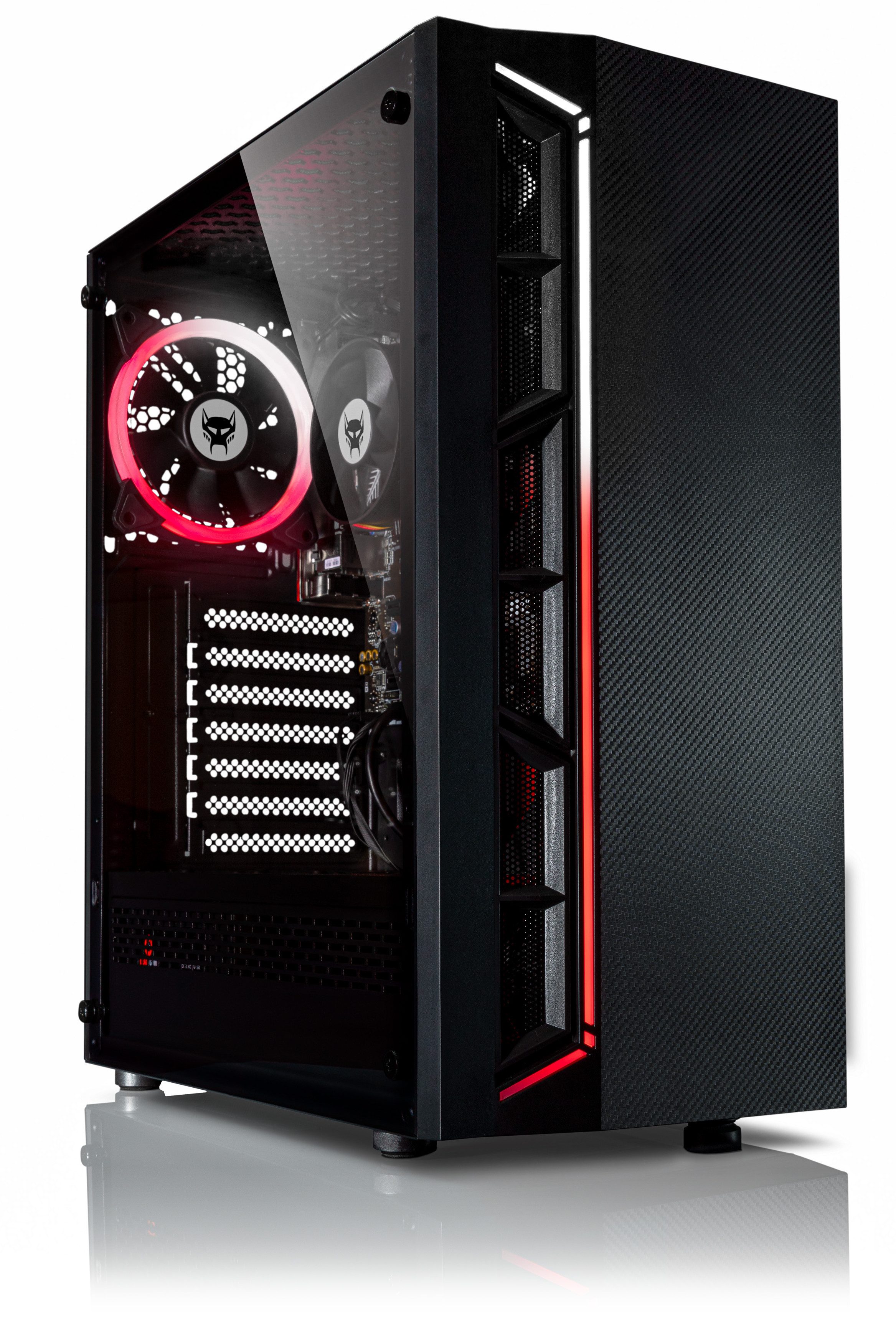 BEASTCOM Q3, Essential Gaming, Ryzen 3 3200G, Radeon Vega 8, 8 GB RAM Gaming-PC (AMD AMD Ryzen 3 3200G, Radeon Vega 8, 8 GB GB RAM, 512 GB SSD, Aktive Luftkühlung)