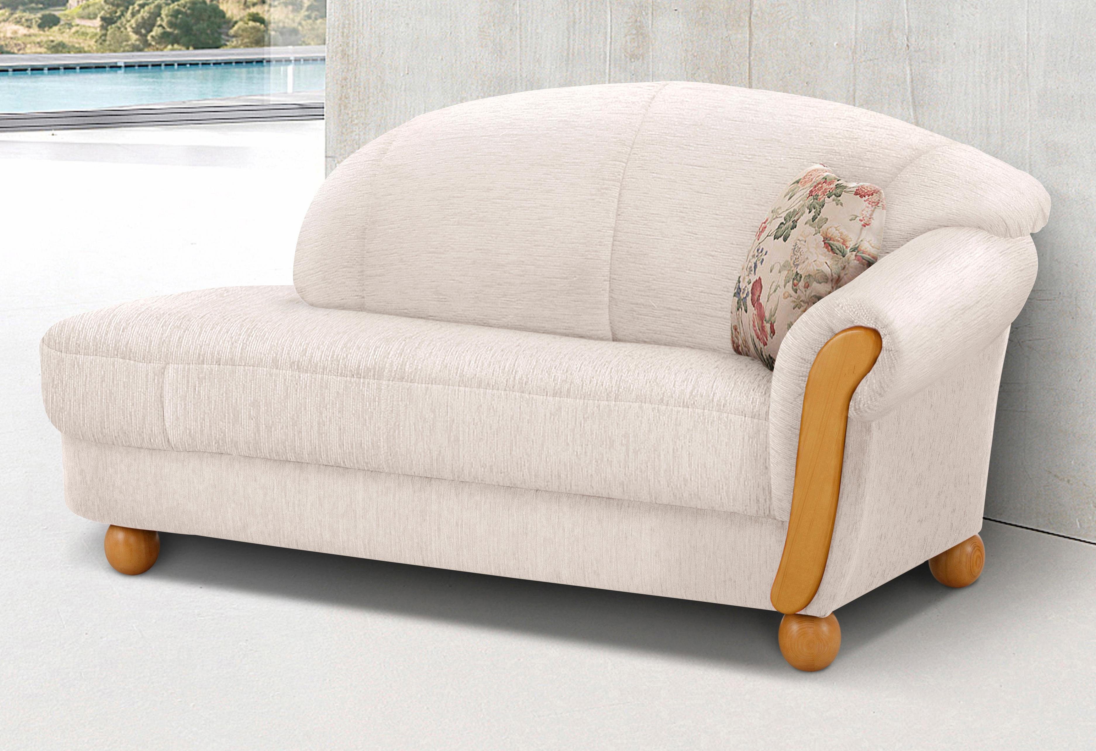 Home affaire Ottomane Milano, bequemes solitär Sofa im Landhaus-Stil, B/T/H 181/79/83cm