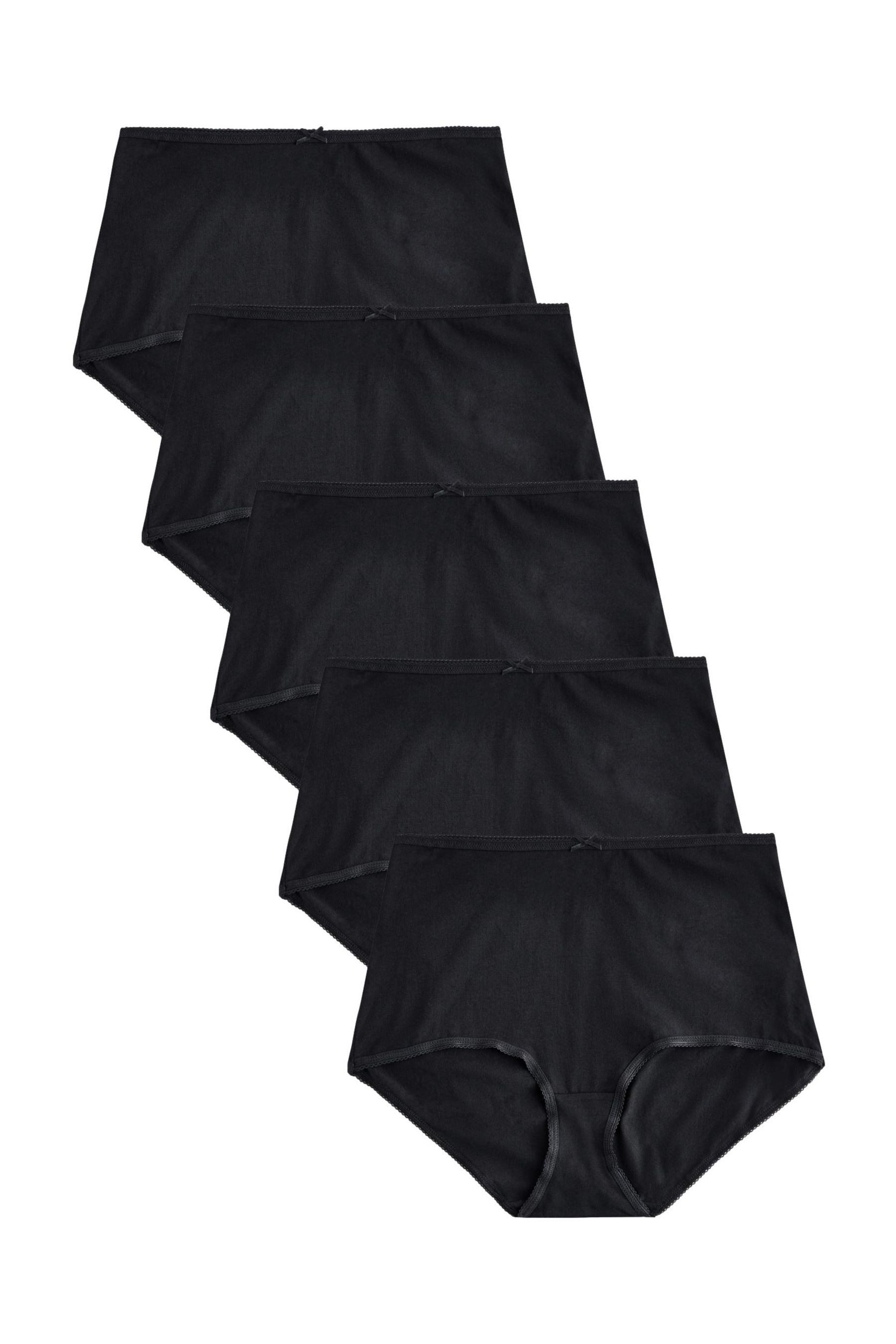 Next Taillenslip Maxi-Slips mit hohem Baumwollanteil, 5er-Pack (5-St)