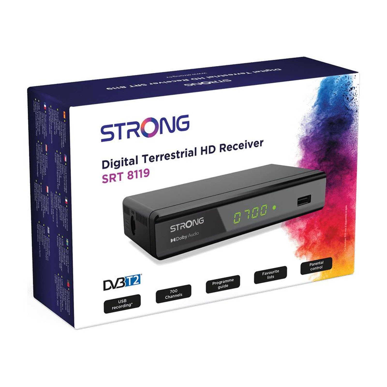 Strong SRT8119 DVB-T2 SAT-Receiver