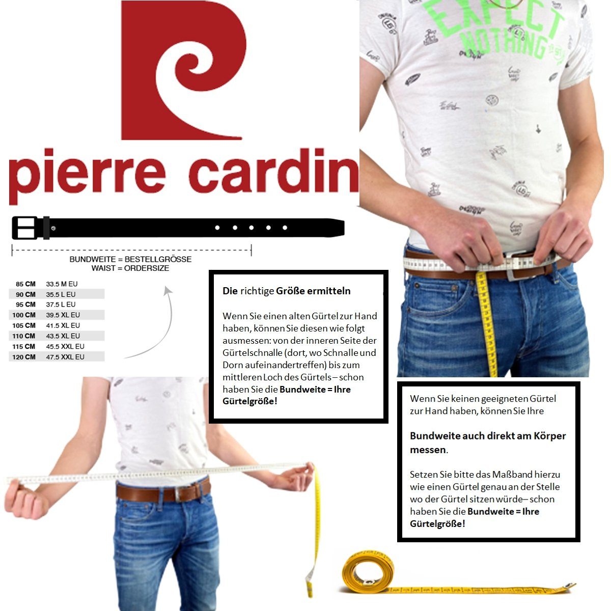 Cardin Ledergürtel Pierre