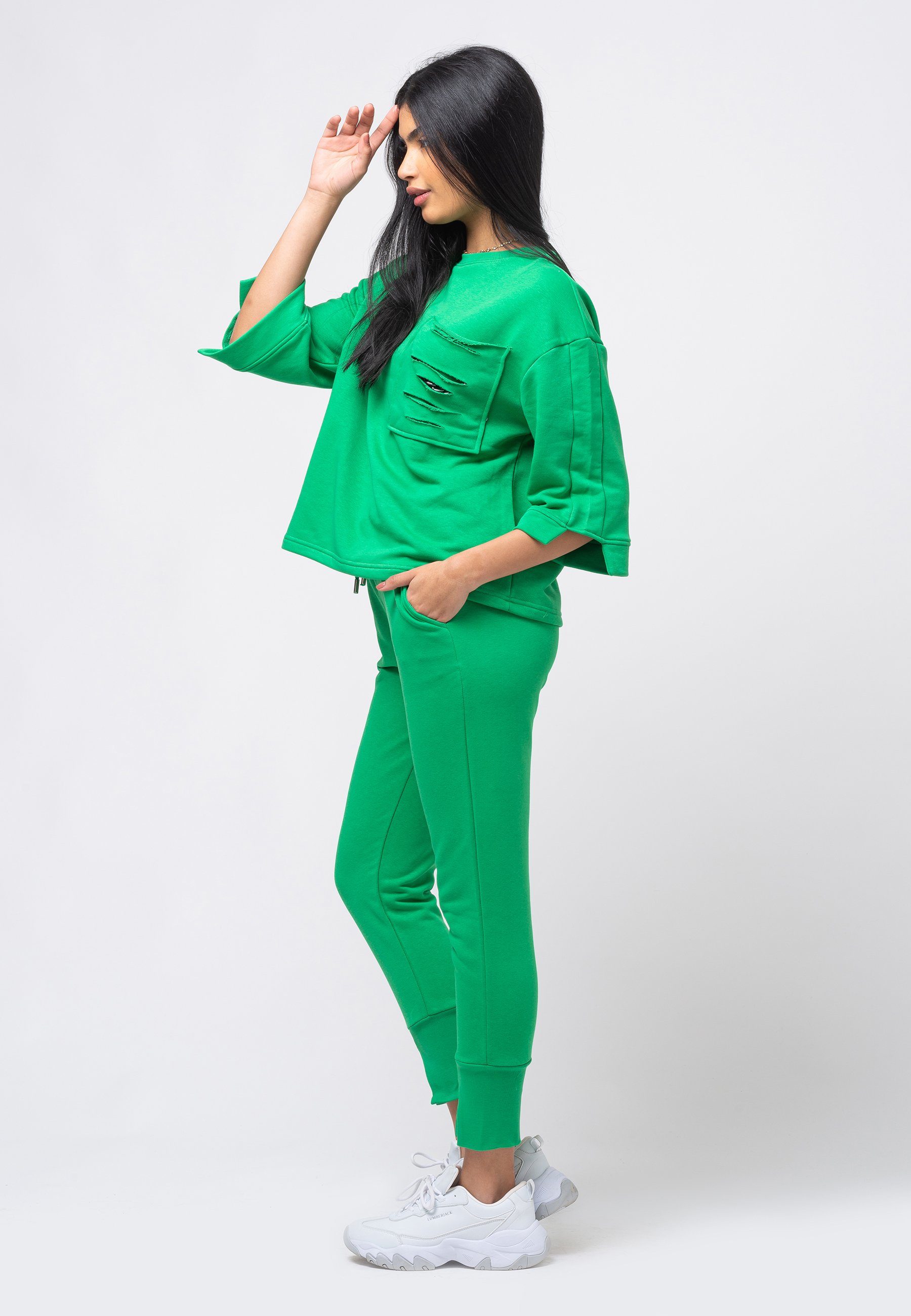 Tom Barron Freizeitanzug Loungewear Set Cozy Chic