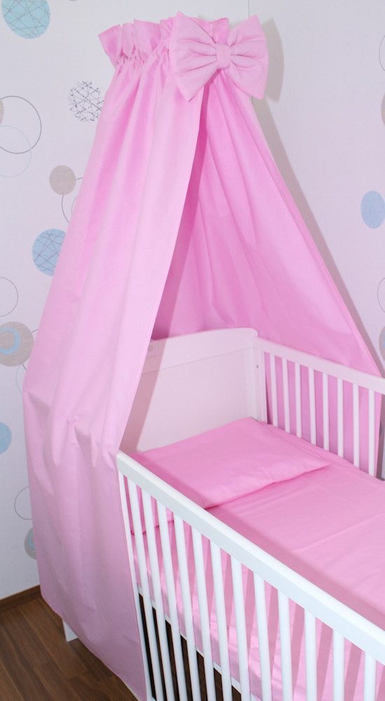 Betthimmel Vollstoff Himmel für Baby Bett Vollstoffhimmel