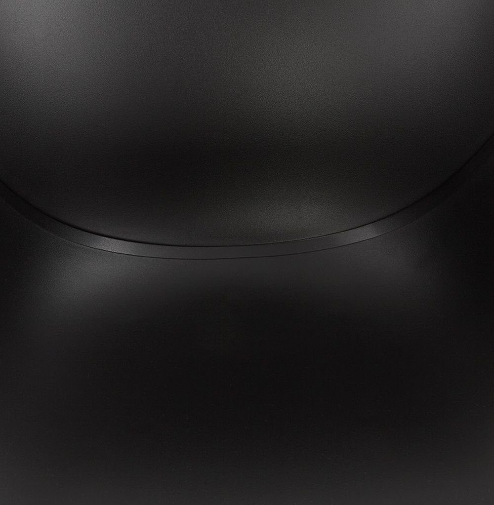 KADIMA DESIGN Esszimmerstuhl (black) Polym Schwarz TERRA Loungesessel Plastic