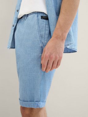 TOM TAILOR Denim Chinoshorts Regular Chambray Shorts