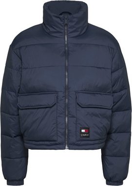 Tommy Jeans Kurzmantel TJW BACK LOGO PUFFER mit Logopatch