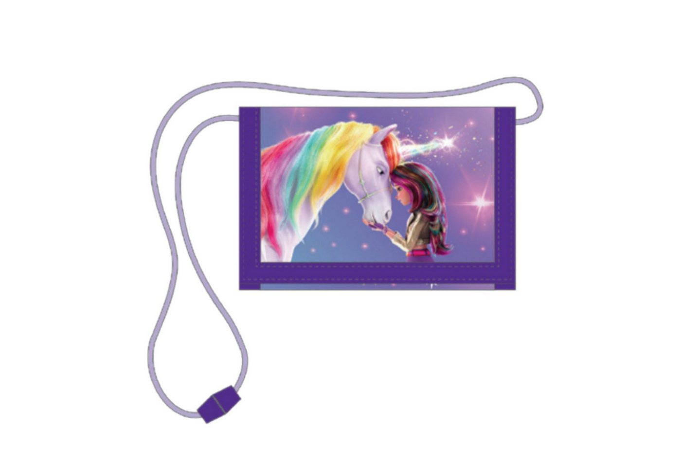 Unicorn Academy Geldbörse Kinder Brieftasche mit Disney Motiv aus Polyester (1-tlg)