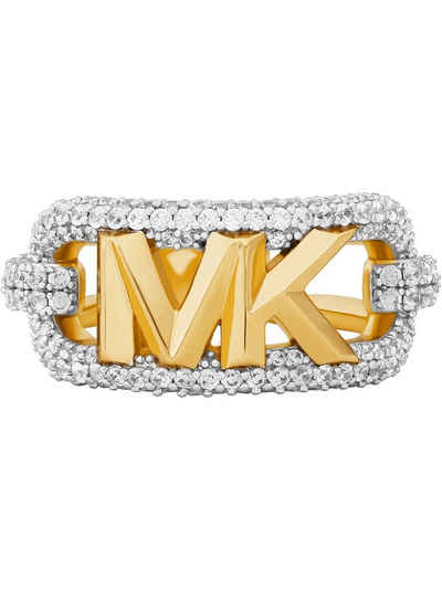 MICHAEL KORS Fingerring Michael Kors Damen-Damenring Metall Zirkonia, Zirkonia