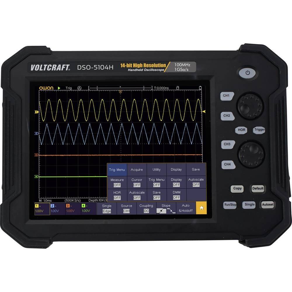 VOLTCRAFT Multimeter Digitales Hand-Oszilloskop, Digital-Speicher (DSO), Handgerät | Spannungsprüfer